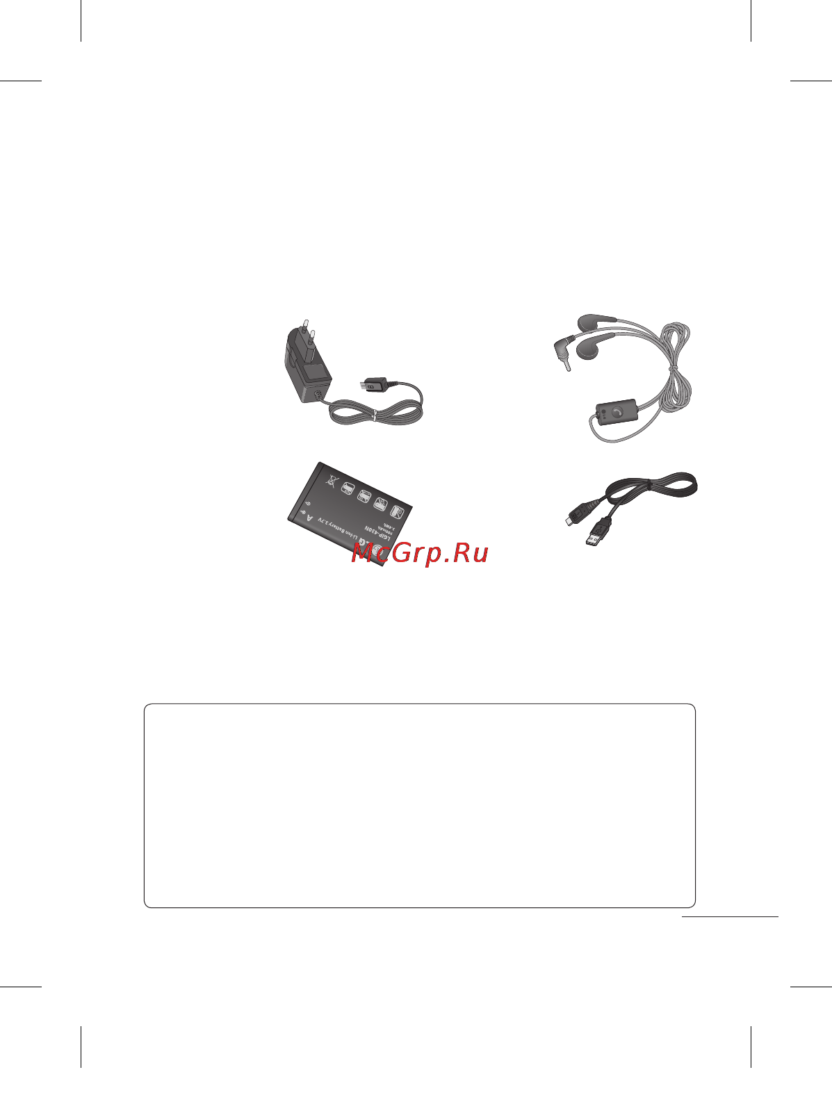LG T315I Black [41/130] Аксессуары