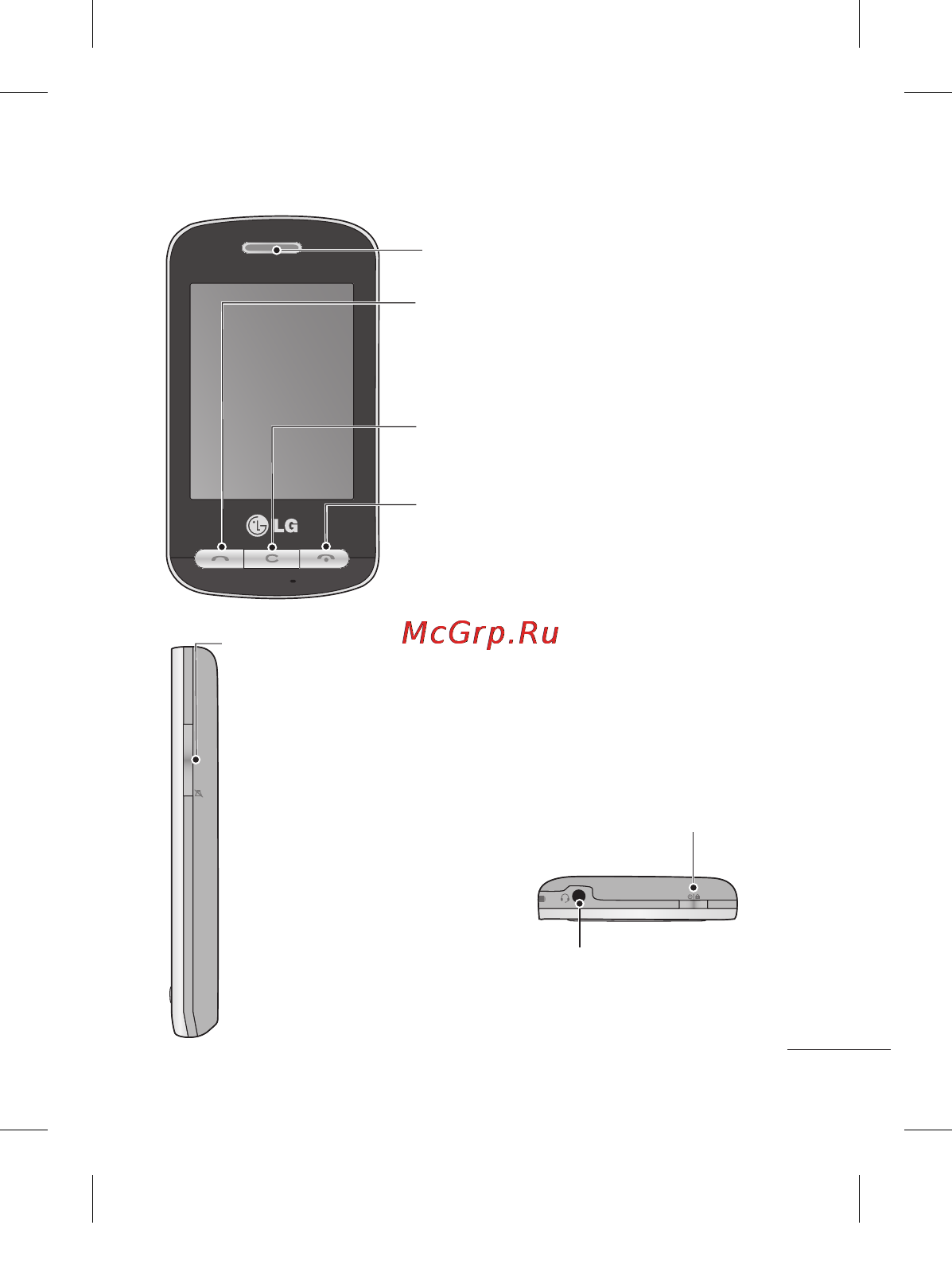 LG T315I Black [53/130] Деталі телефону