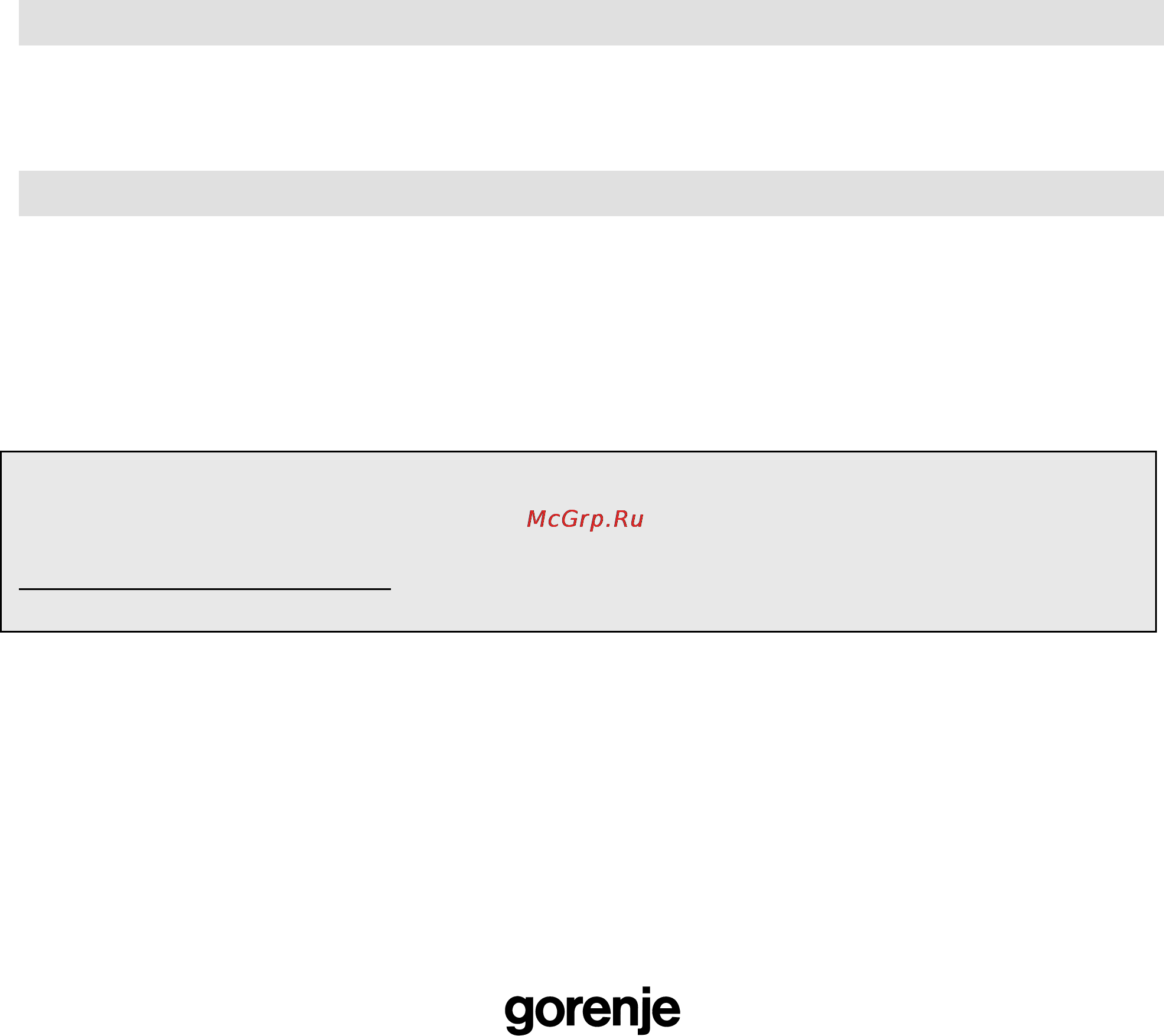 Gorenje GMO-20 DW [78/97] Záruka a servis