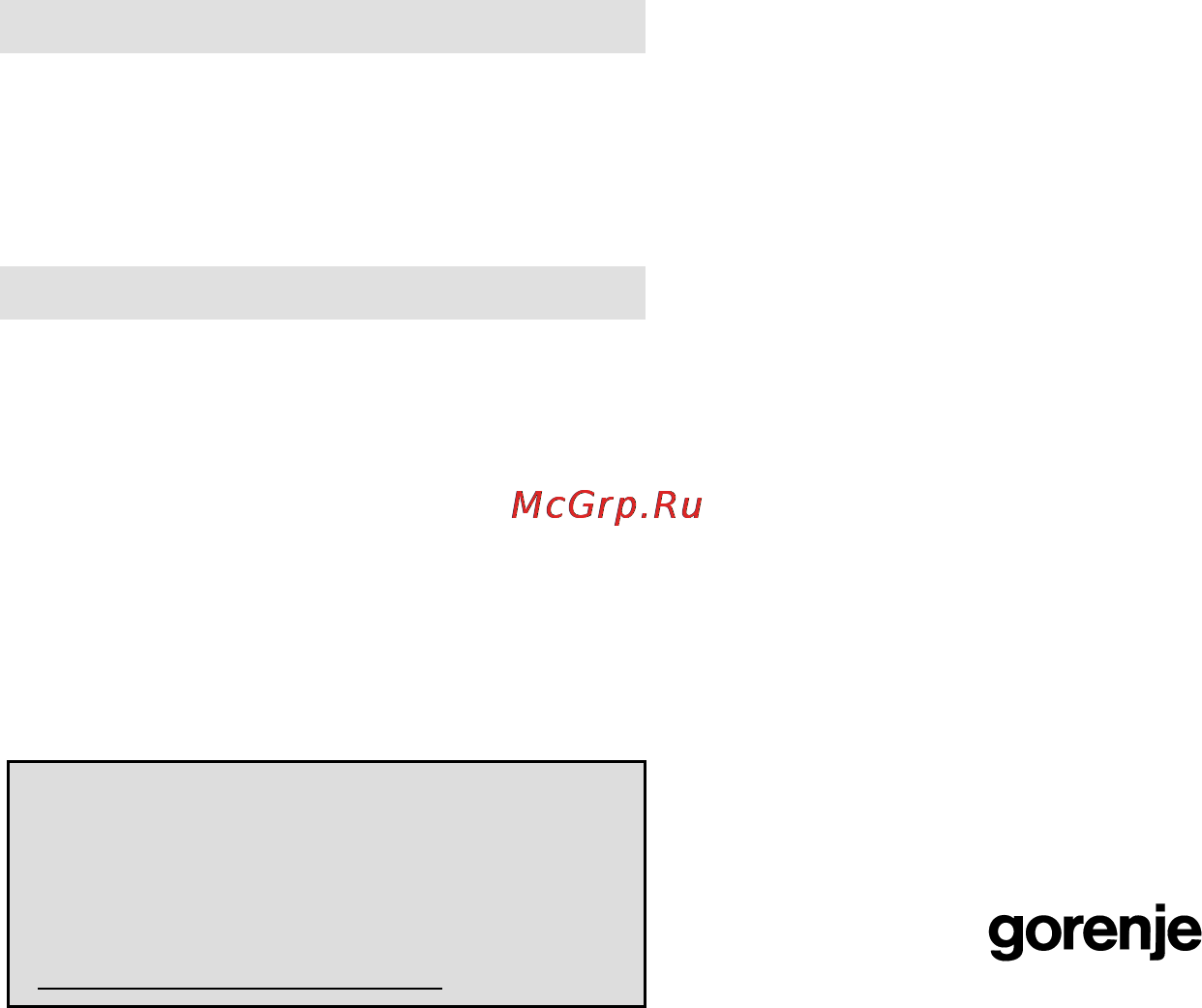 Gorenje MO-20 DWII [68/104] Záruka servis