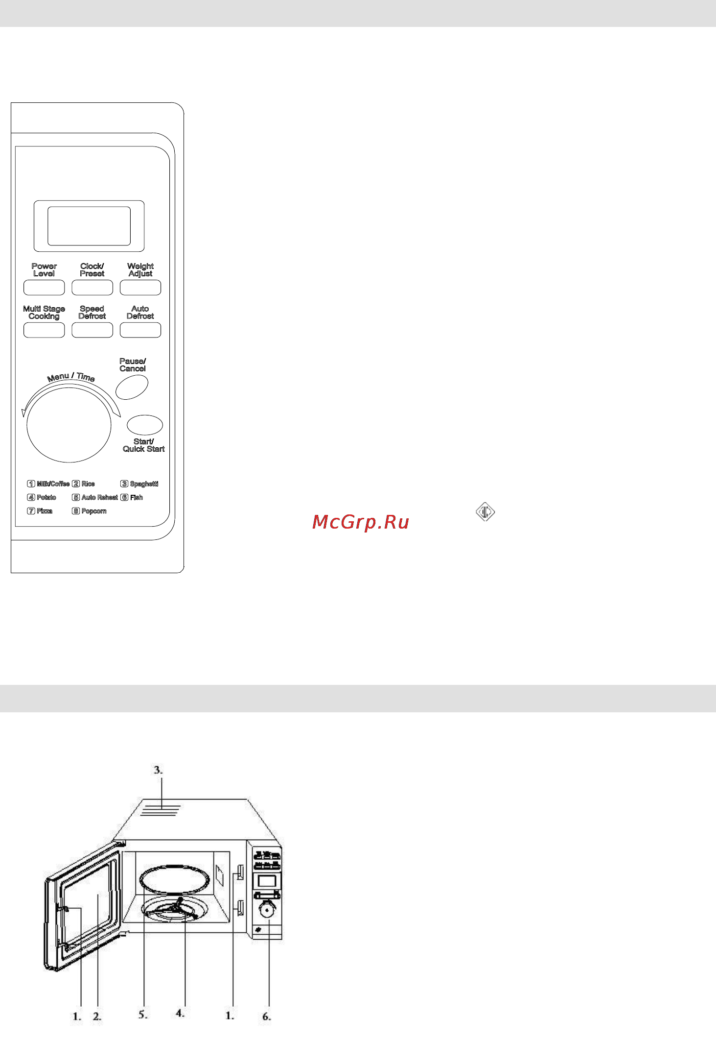 Gorenje MO-20 DSII [35/104] Computer control panel
