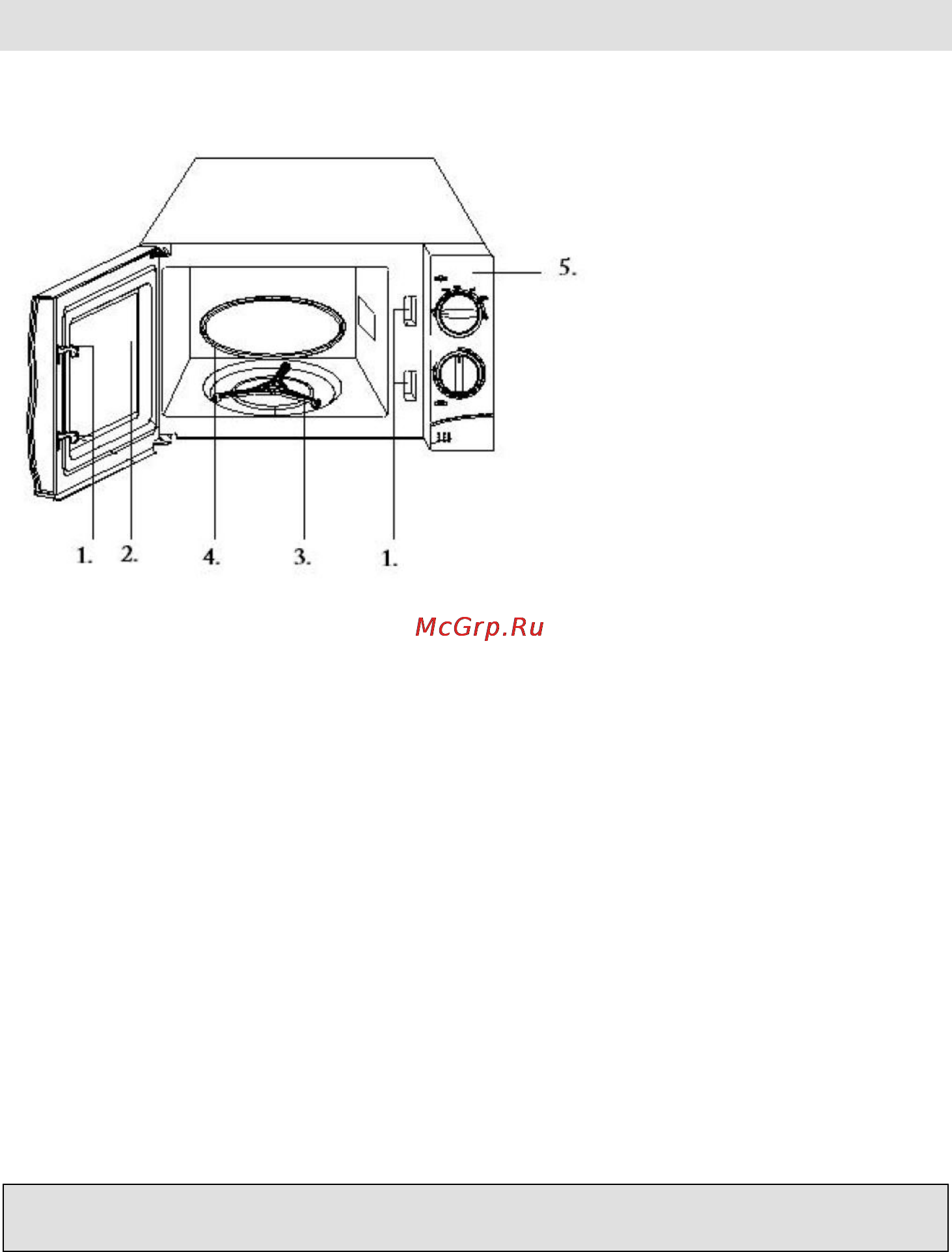Gorenje MO-20 MWII [101/152] Opis kuchenki