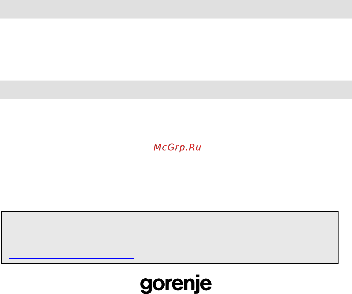 Gorenje MO-20 MW [53/153] Environment