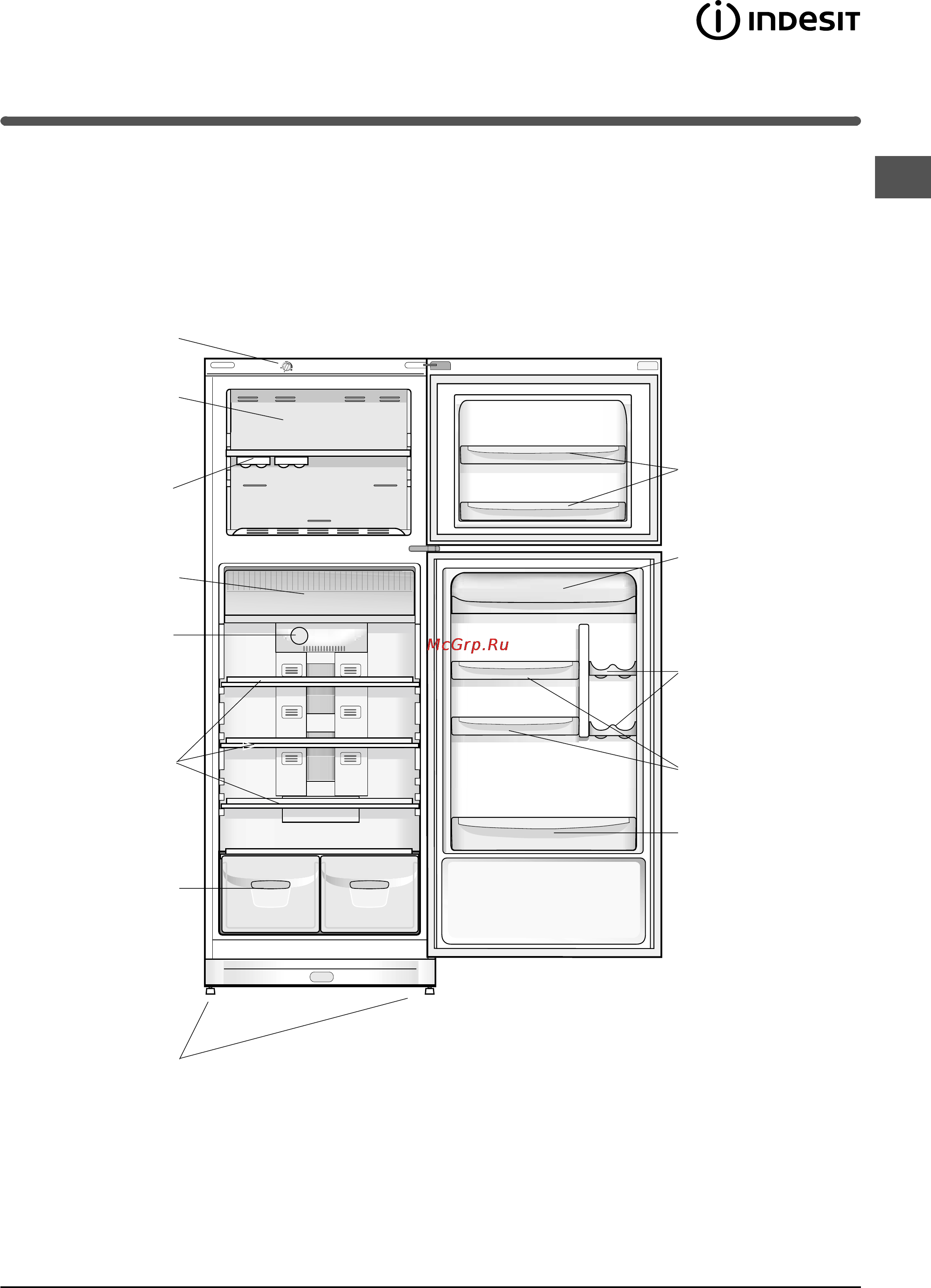 Indesit TAN 5 FNF Инструкция по эксплуатации онлайн [11/64] 75537