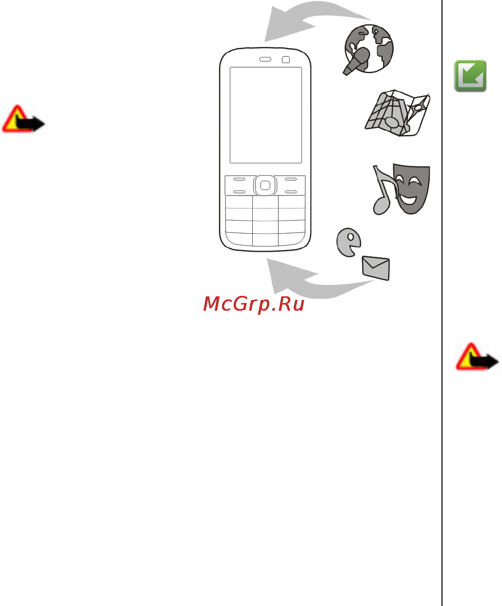 Nokia E52-1 White Navi [12/201] Обновление программного обеспечения по радиоканалу
