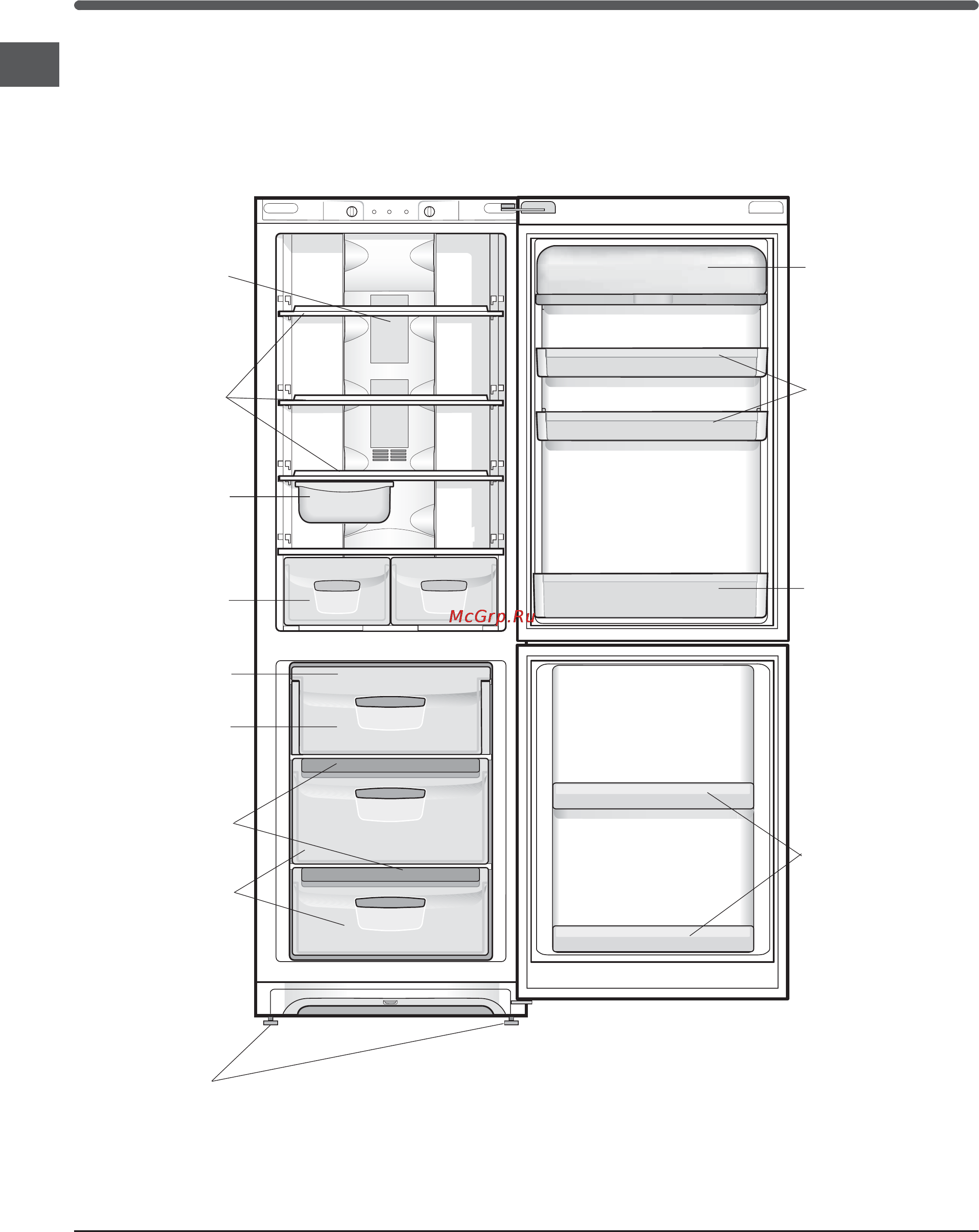 Indesit PBAA 34 NF [24/72] Description de l appareil