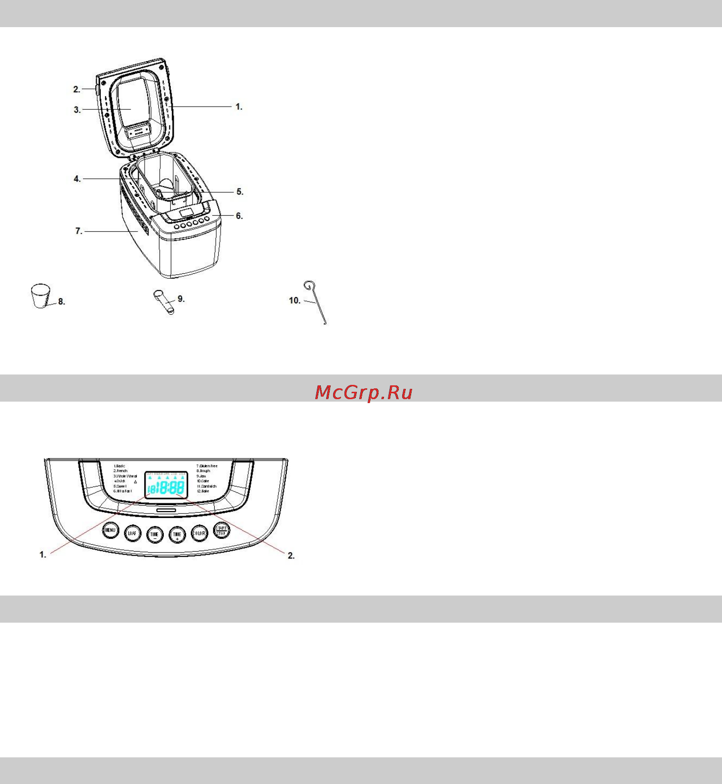 Gorenje BM1200BK [22/71] Functions operation