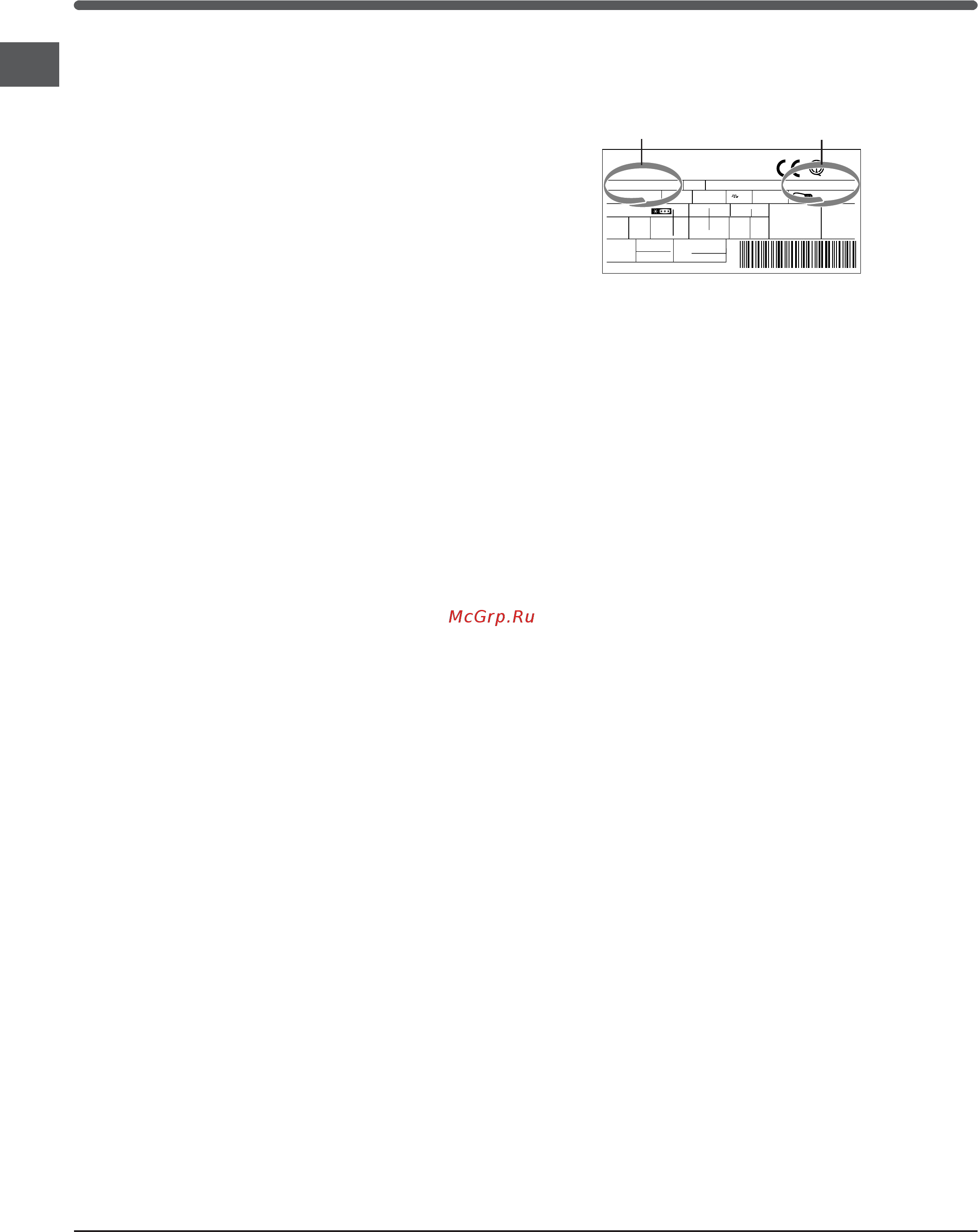 Indesit 3D A [40/40] Teknik servis