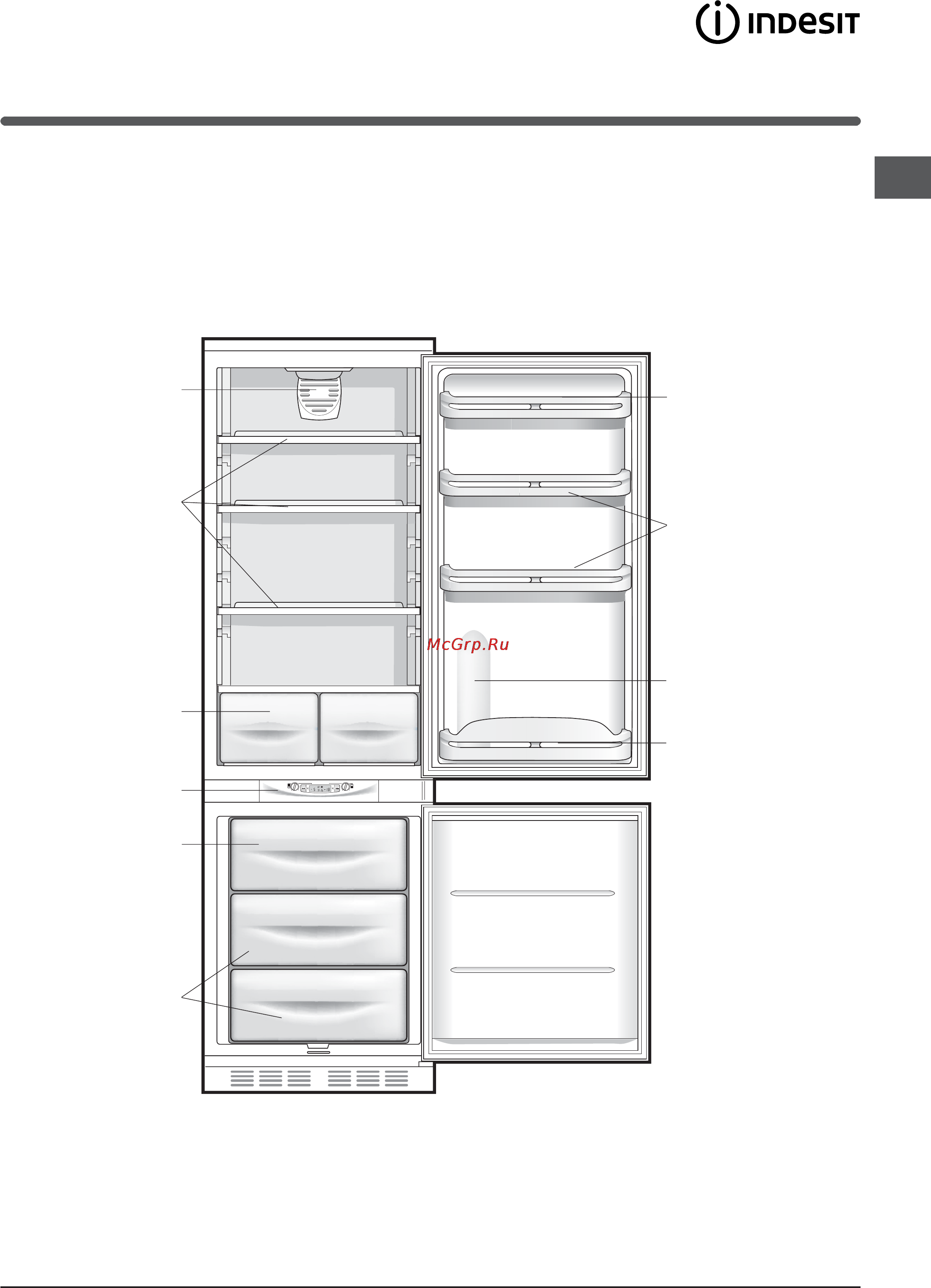 Indesit IN CH 310 AA VE I [15/60] Description of the appliance