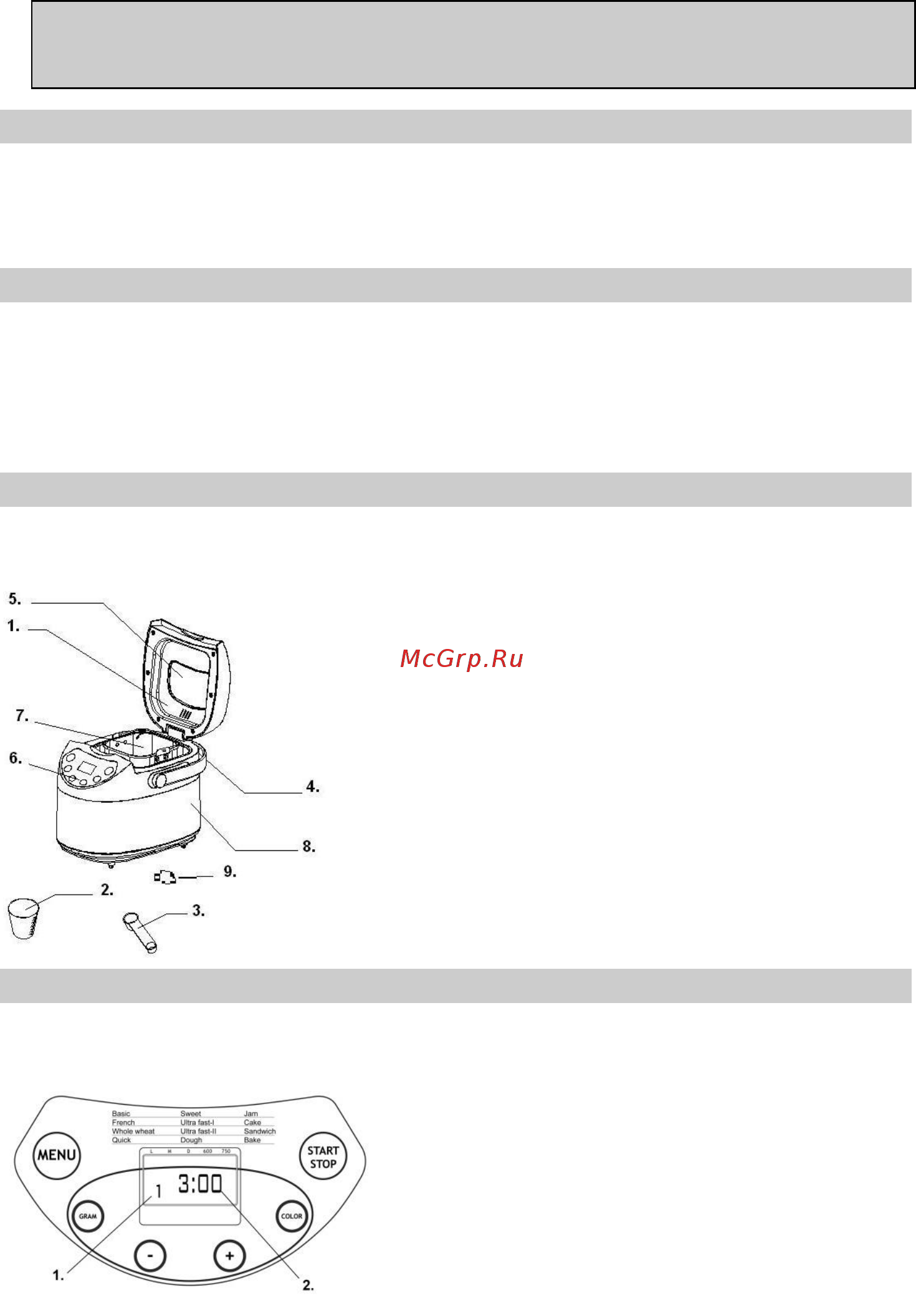 Gorenje BM900W [71/76] Сведения о панели управления