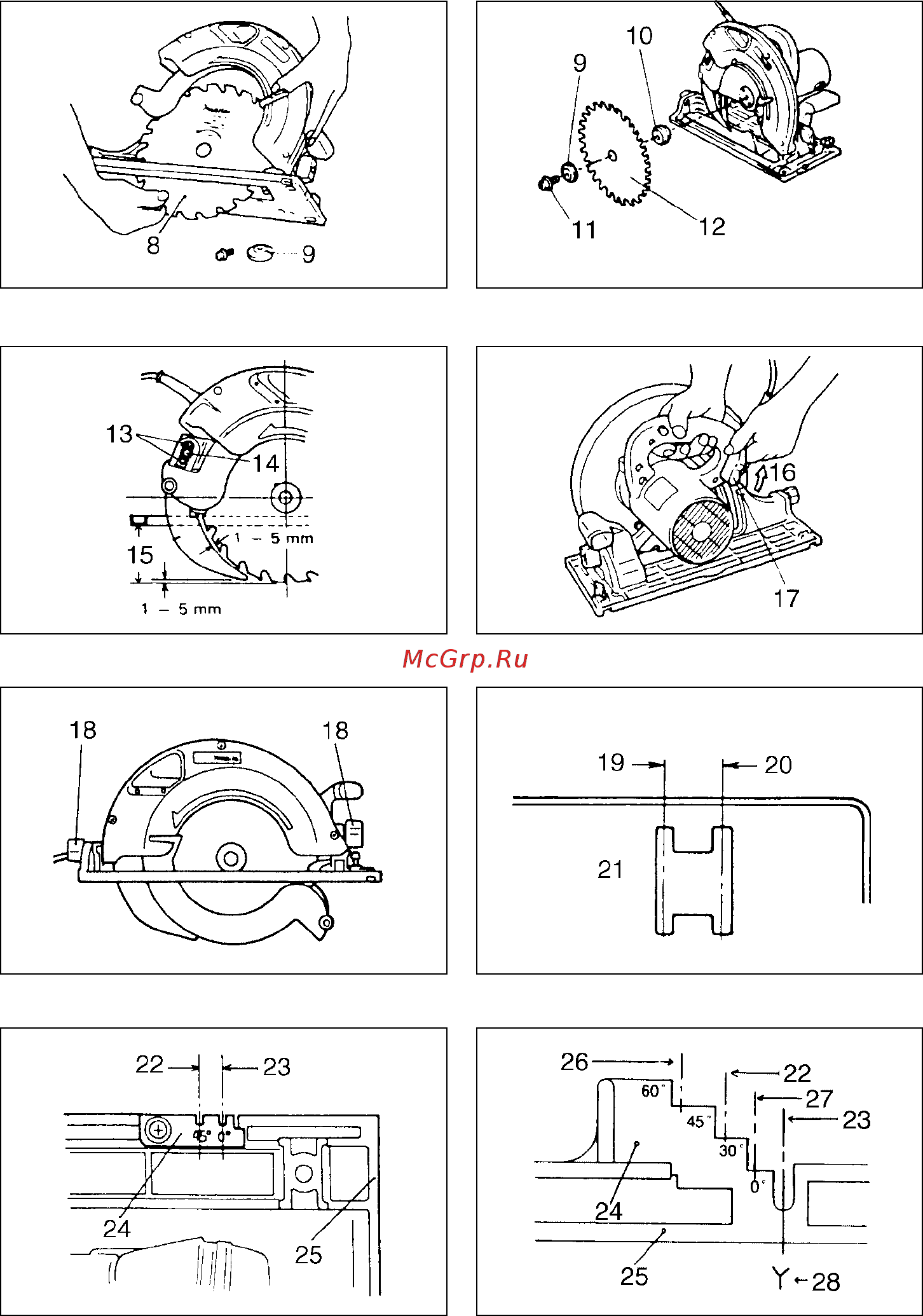 Makita 5903rk Инструкция по эксплуатации онлайн [3/28] 159592