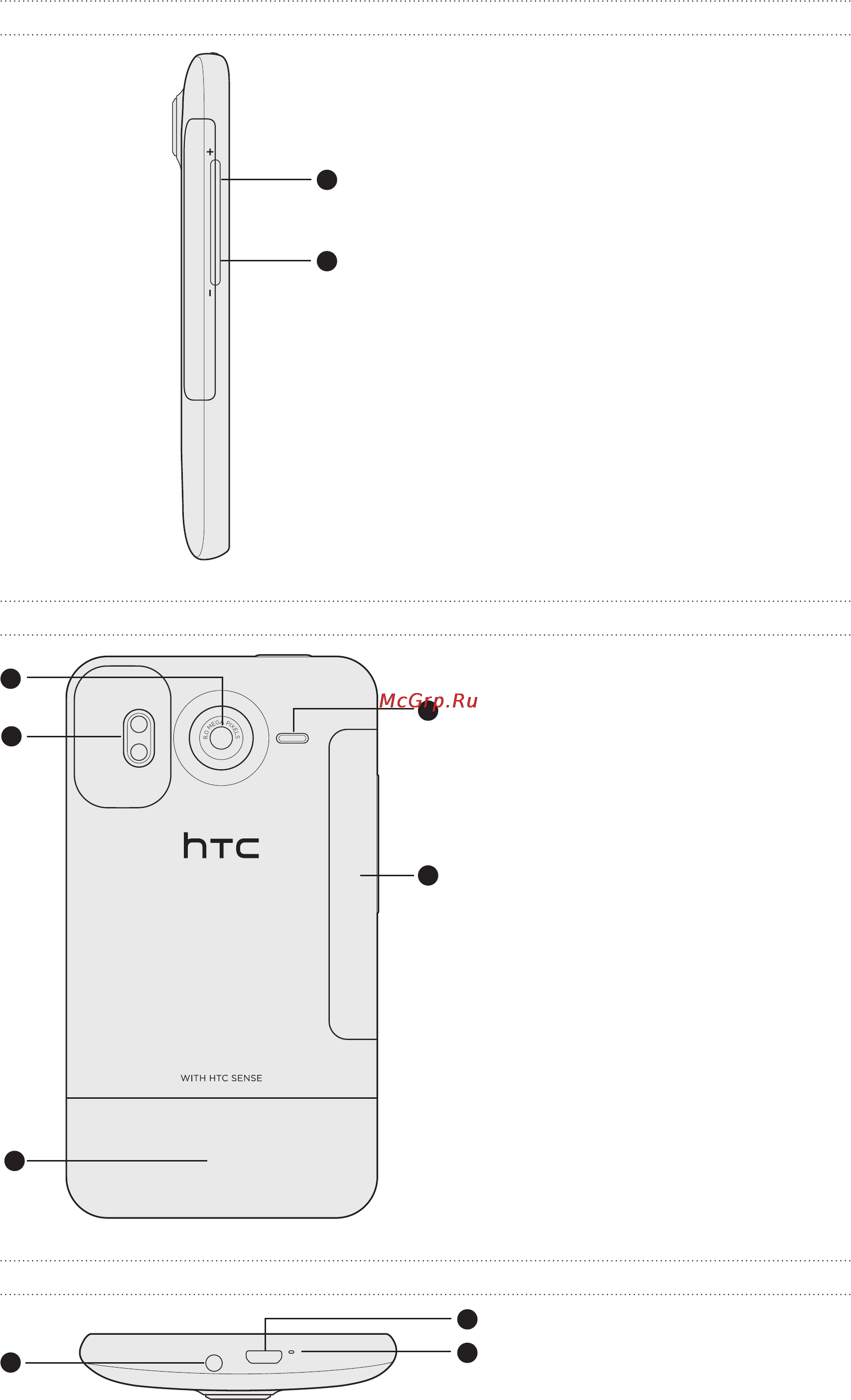 HTC A9191 Desire HD [8/230] Левая панель