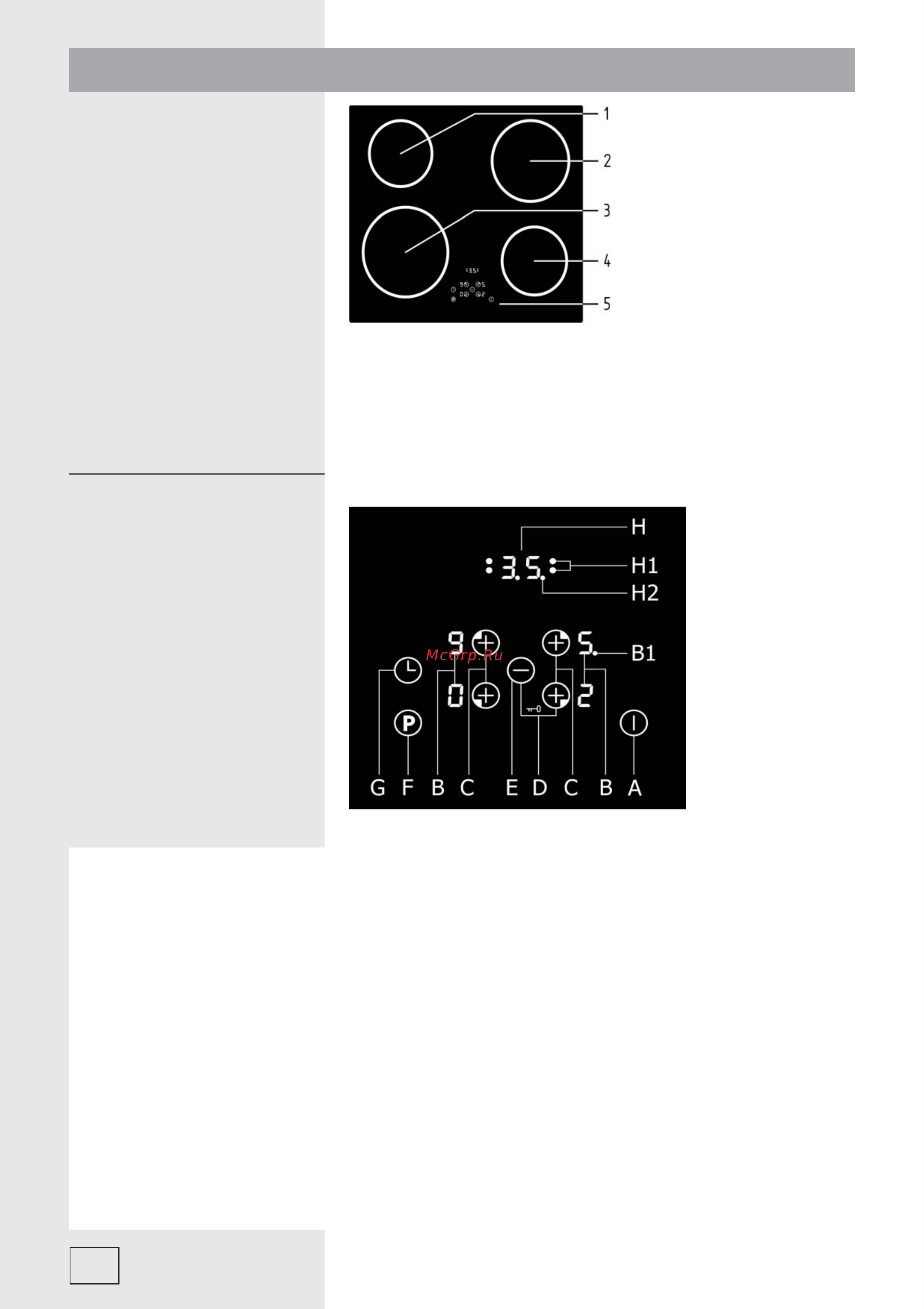 Gorenje ICT620BC [4/22] Керамическая варочная поверхность