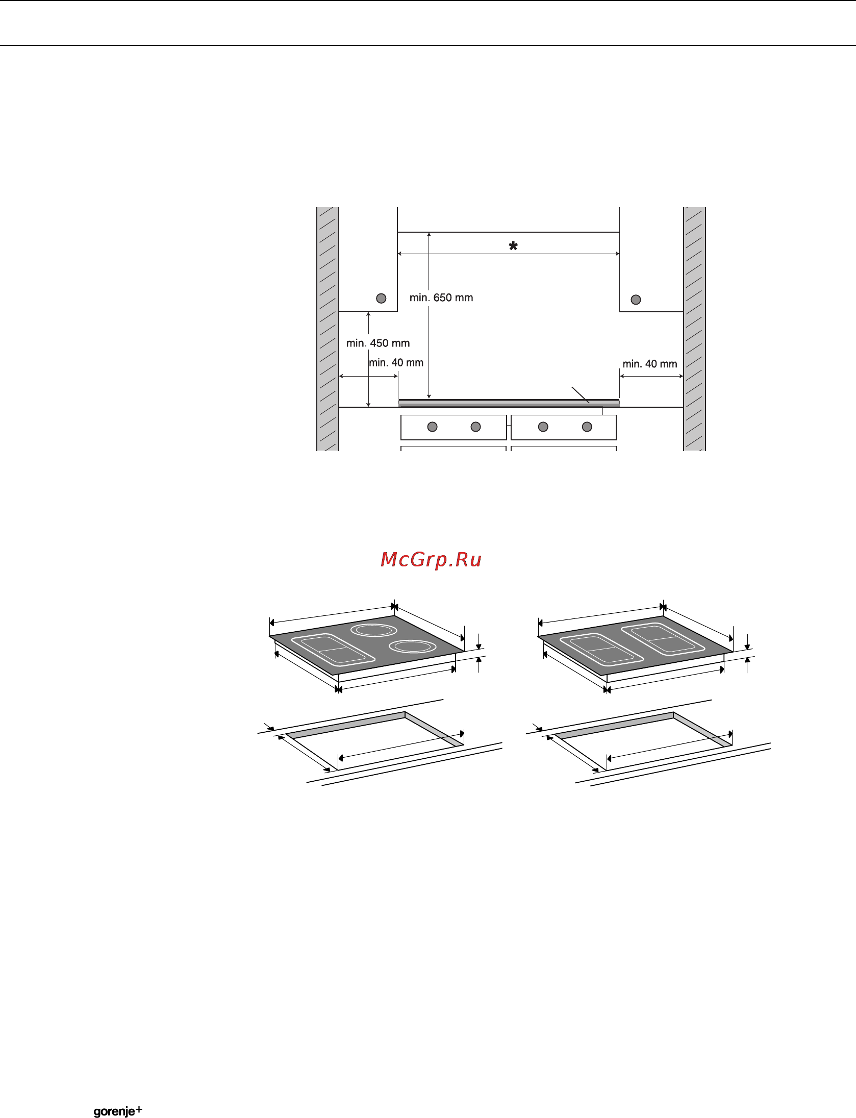 Gorenje IS 648 AC [28/40] Установка
