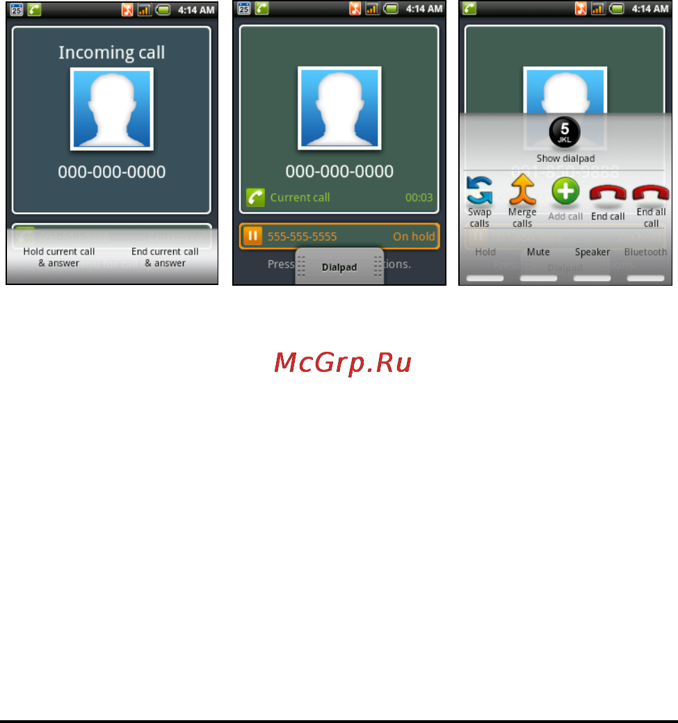 Acer beTouch E110 Black [31/90] Конференц связь