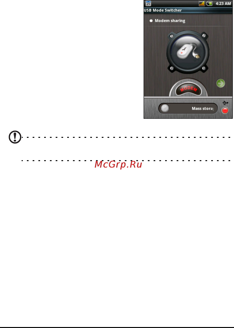 Acer beTouch E110 Black [55/90] Просмотр веб сайтов в интернете