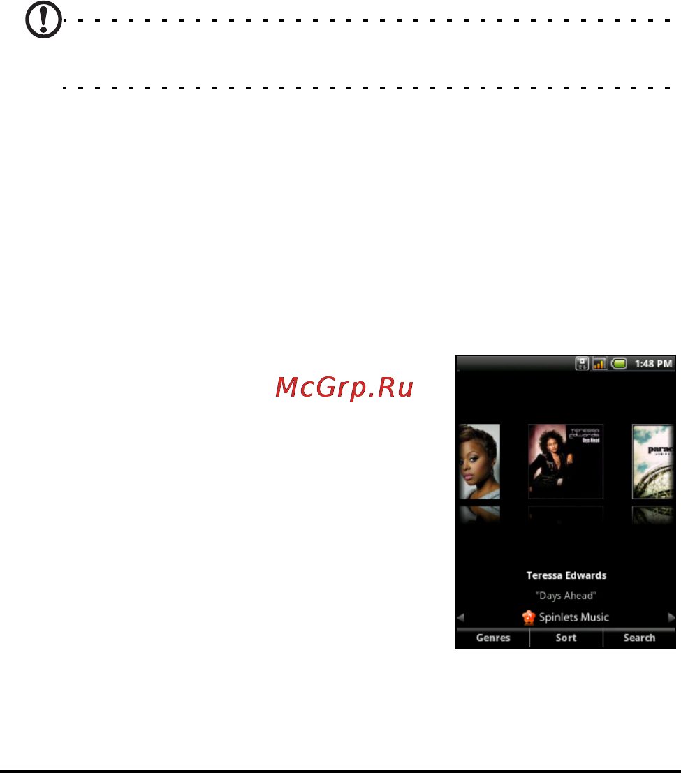 Acer beTouch E110 Black [60/90] Spinlets