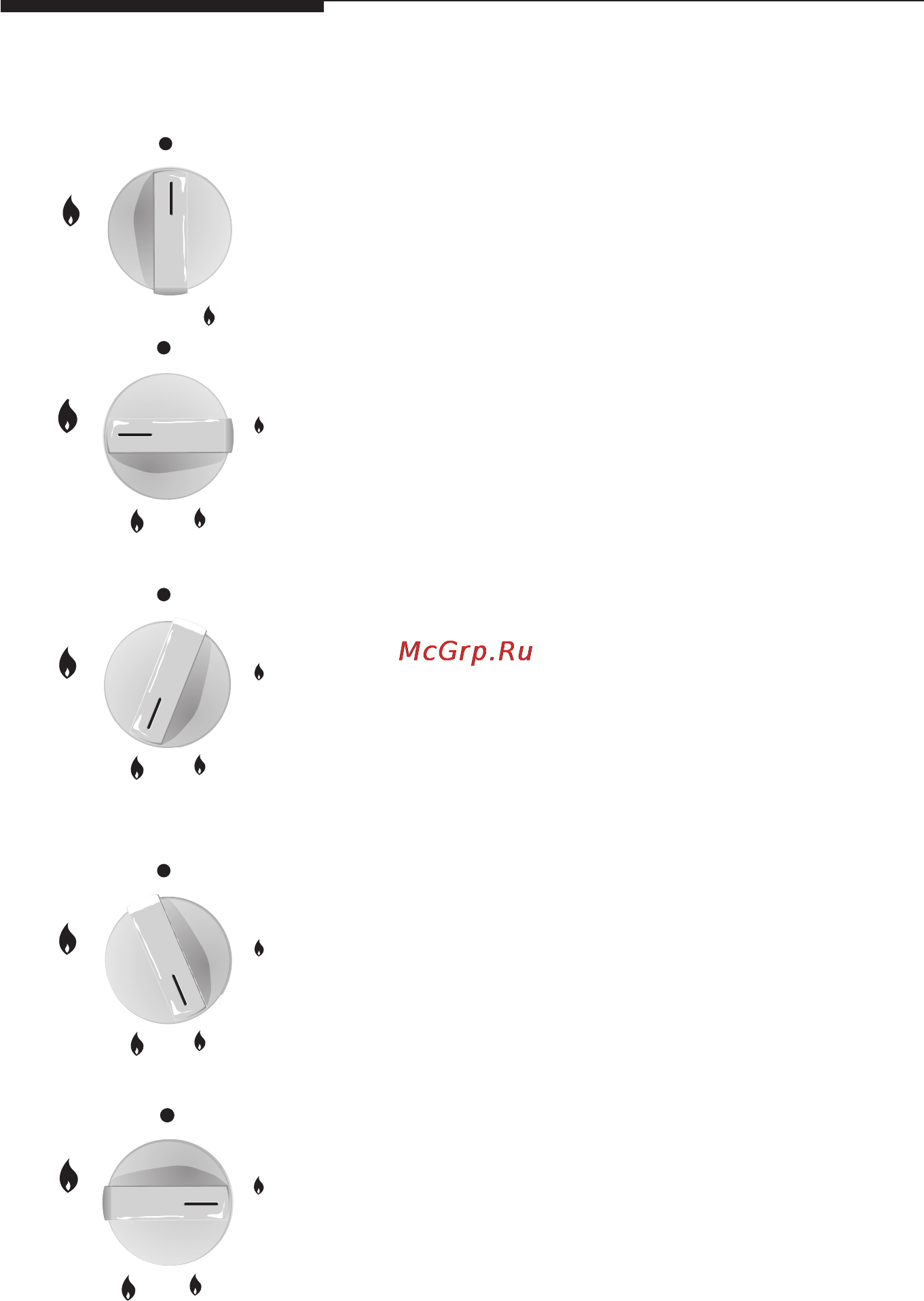 Neff T25T6N0 [7/31] Газовые конфорки