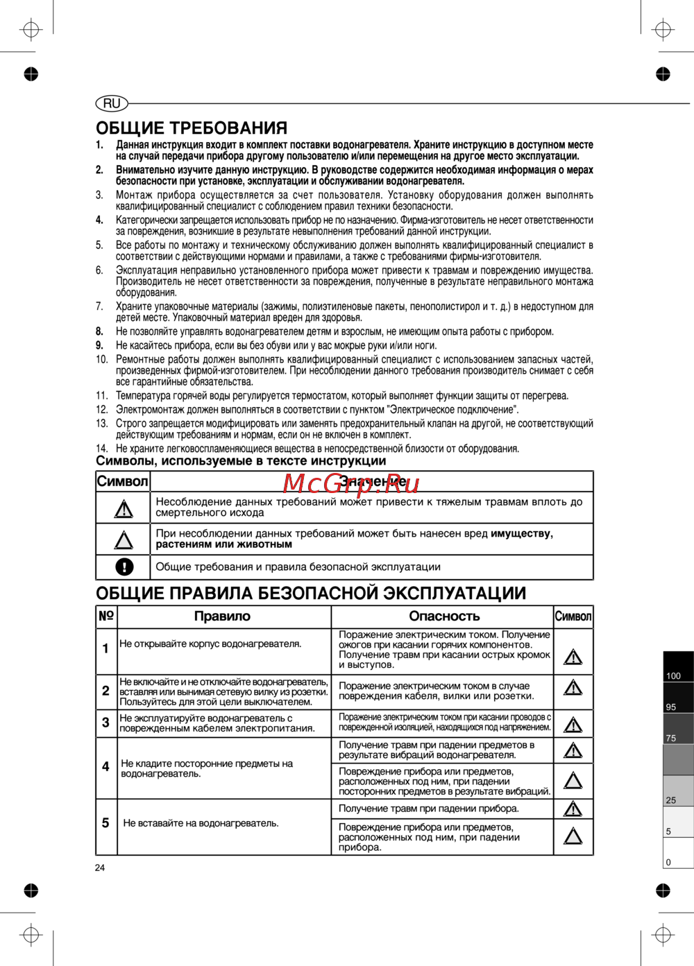 Ariston ABS PLT ECO 65 H Slim Инструкция по эксплуатации