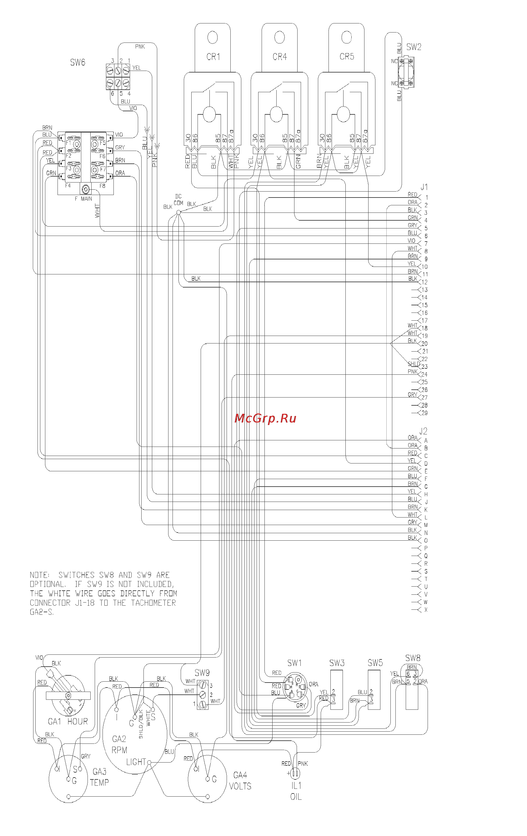Husqvarna FS480D 9651522-56 [32/44] Diagram 2 wiring diagram fs4800 d diesel rear pivot instr control box