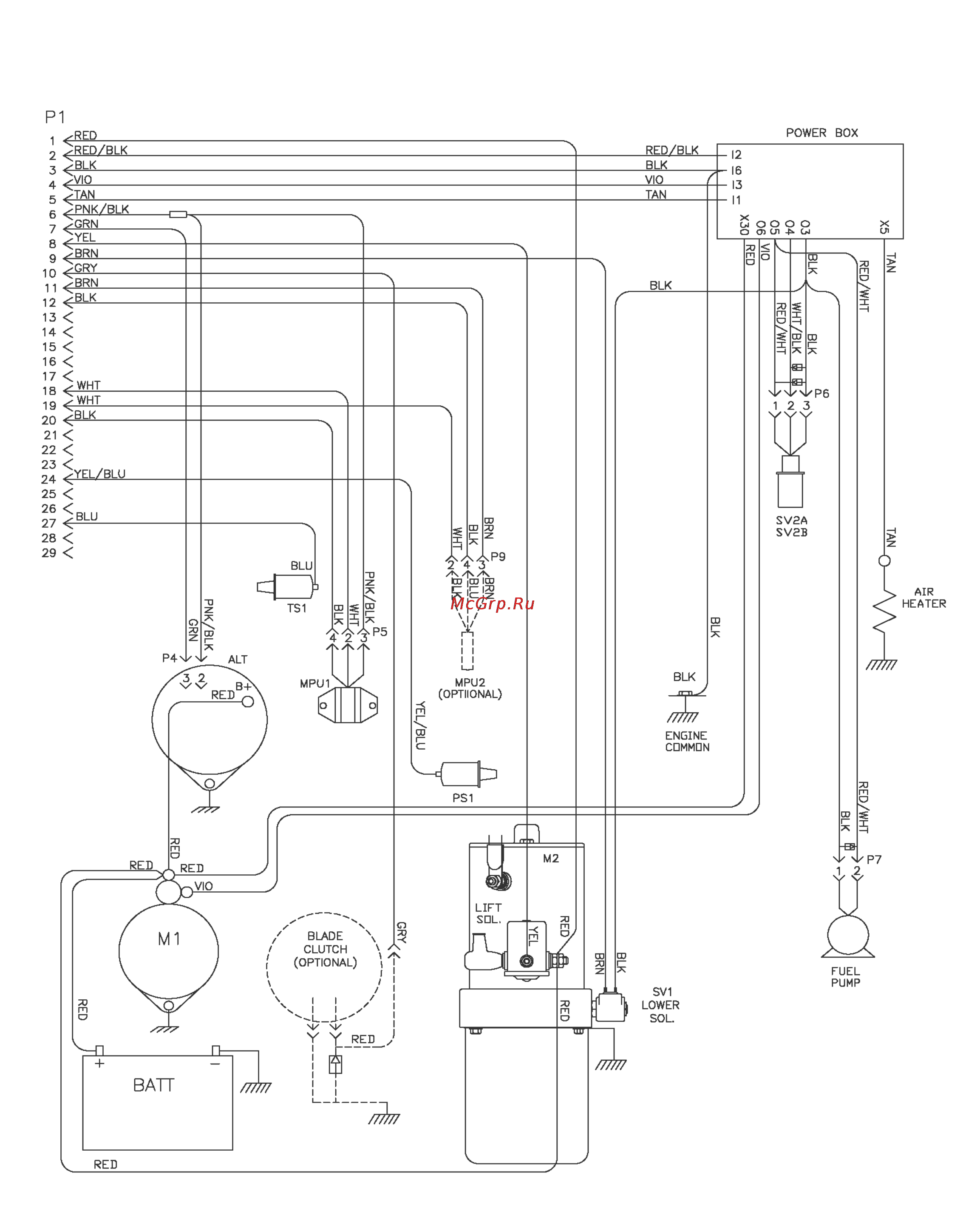 Husqvarna FS480D 9651522-56 [33/44] Diagram 3 wiring diagram fs4800 d engine wiring