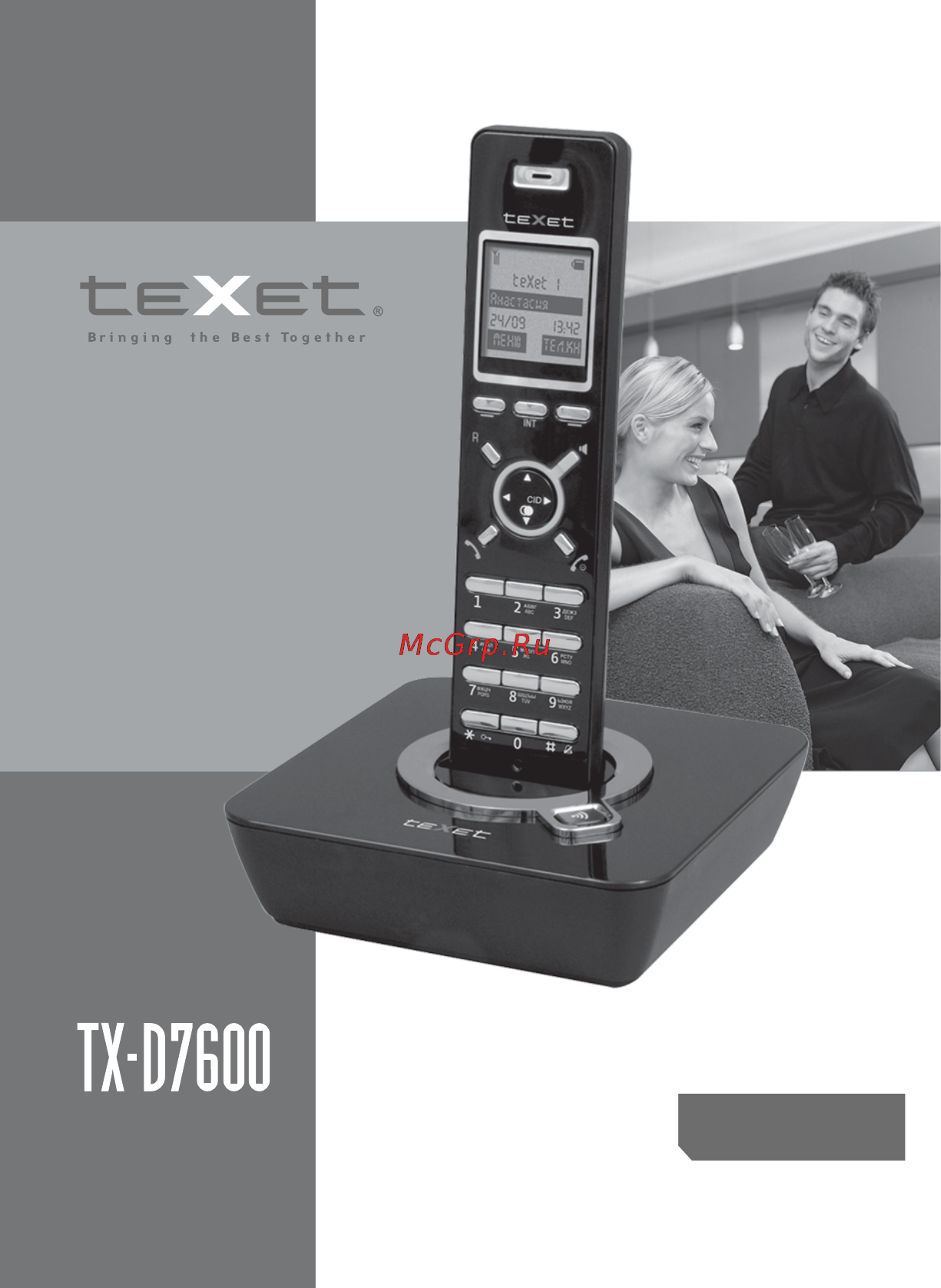 Texet TX-D7600 ЧЕР ⁄ ЗЕЛЕНЫЙ Инструкция по эксплуатации онлайн