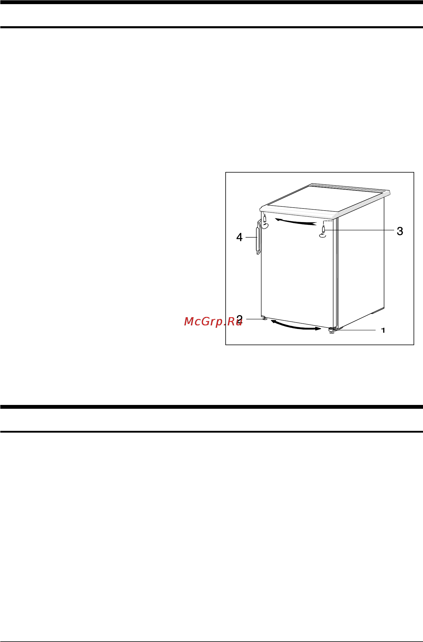 Gorenje F3101W [7/9] Изменение направления открывания двери