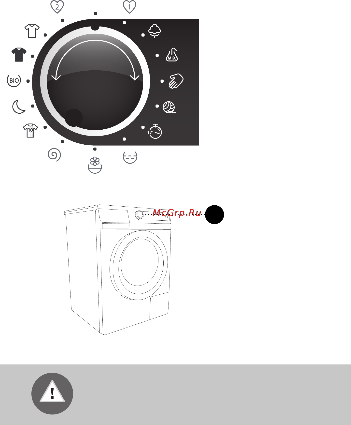 Gorenje W9825I [22/44] Шаг 3 выбор программы