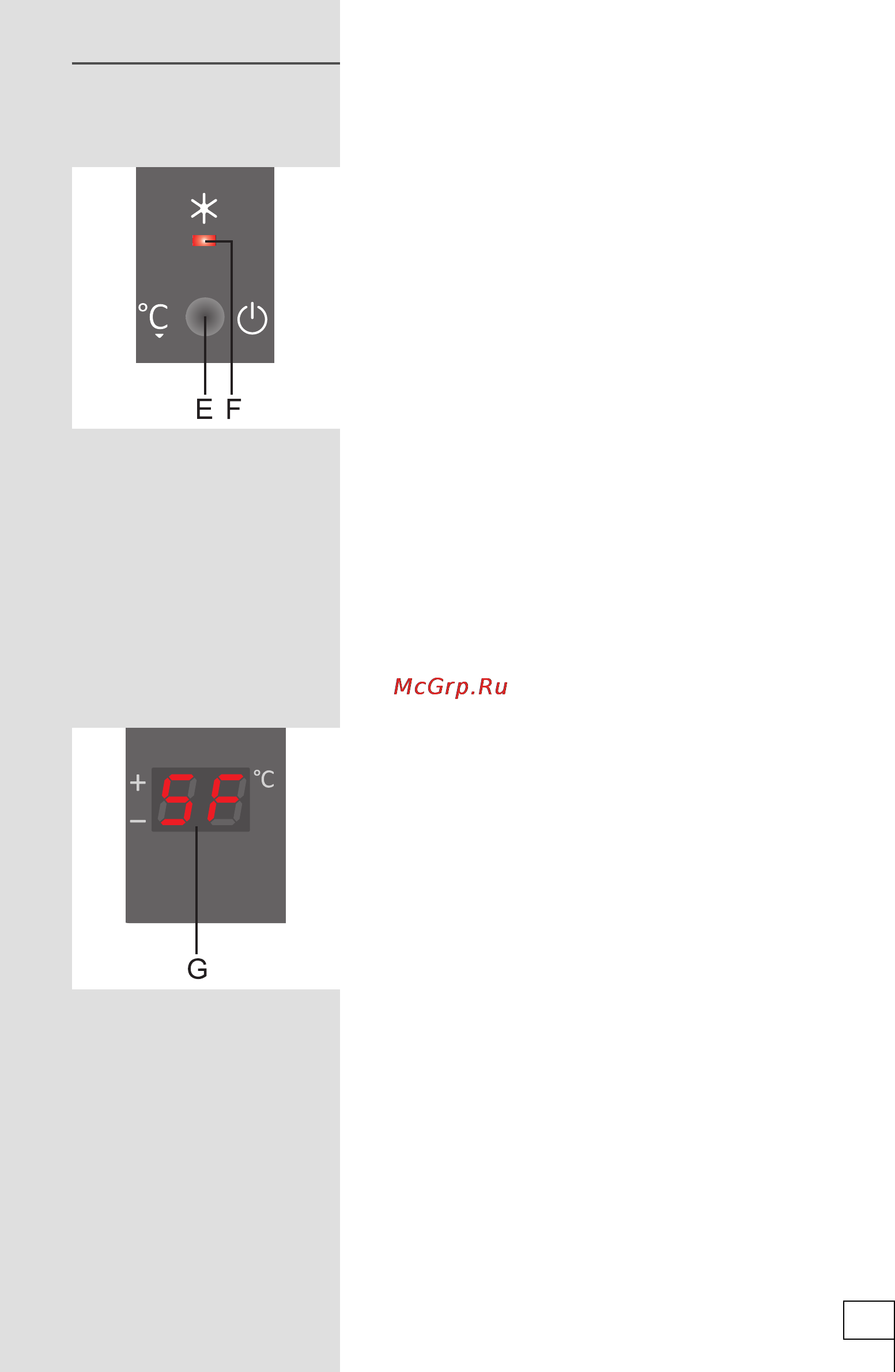 Gorenje RK65SYW2 [17/36] Включение и выключение прибора и установка температуры
