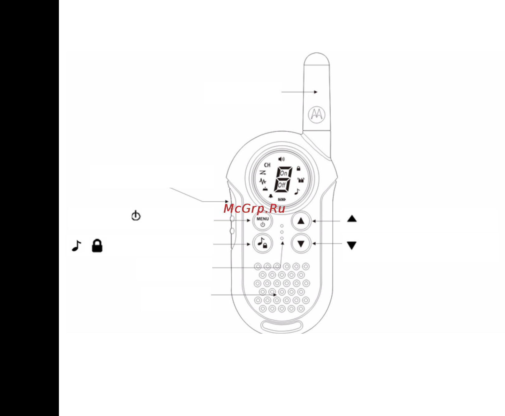 Motorola TLKR-T4 [18/124] Français