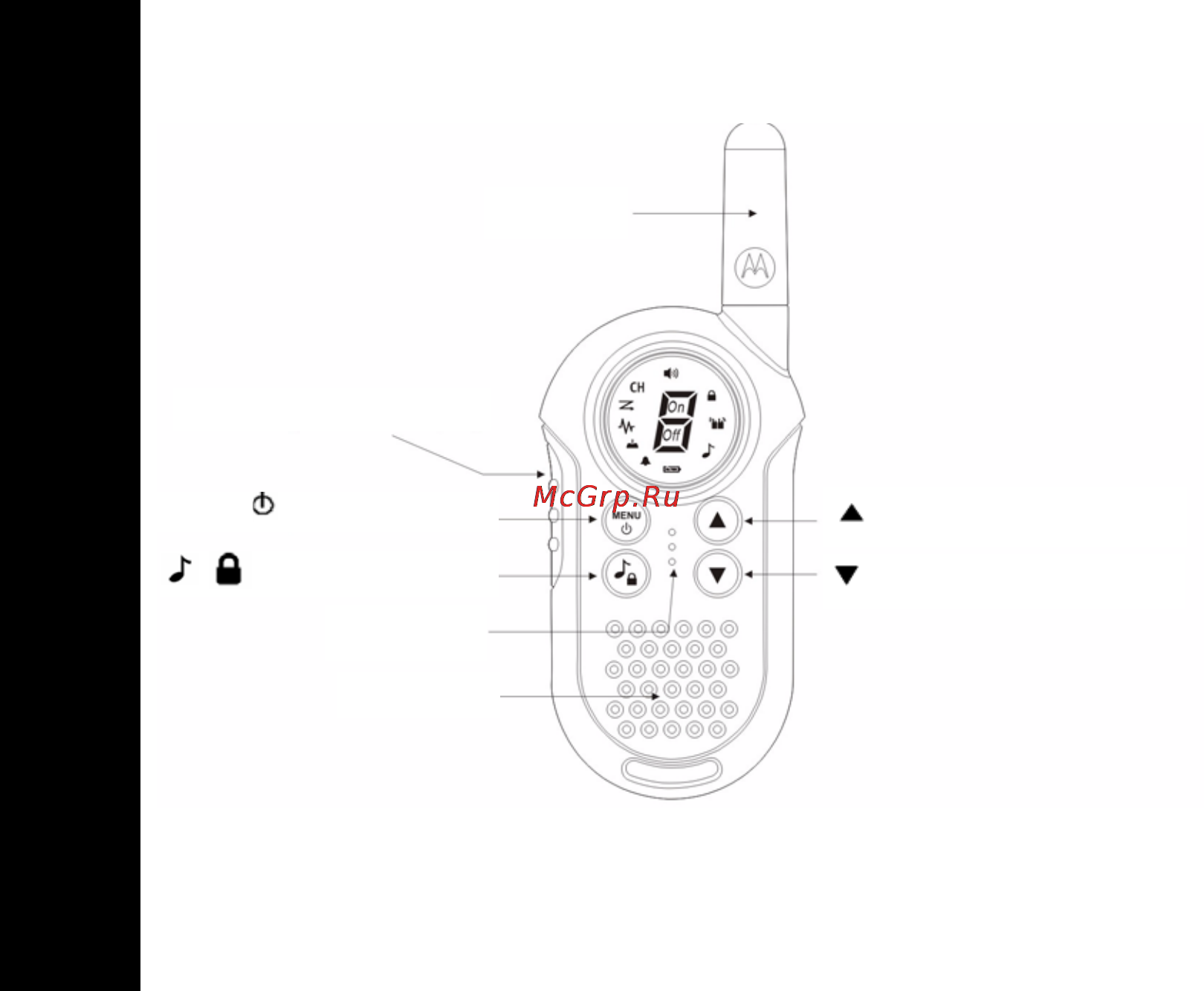 Motorola TLKR-T4 [30/124] Deutsch