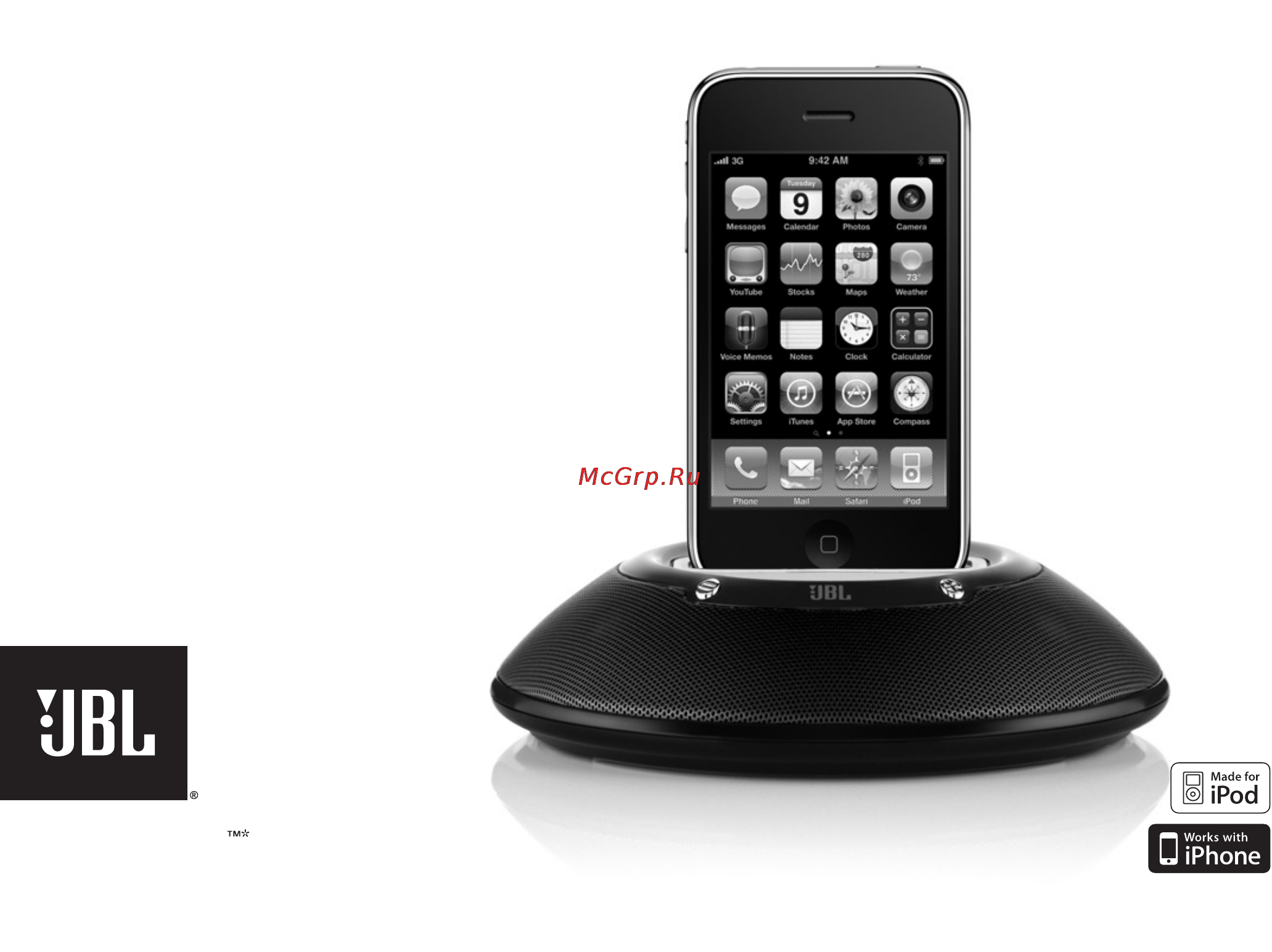 JBL On Stage Micro II Black Инструкция по эксплуатации онлайн