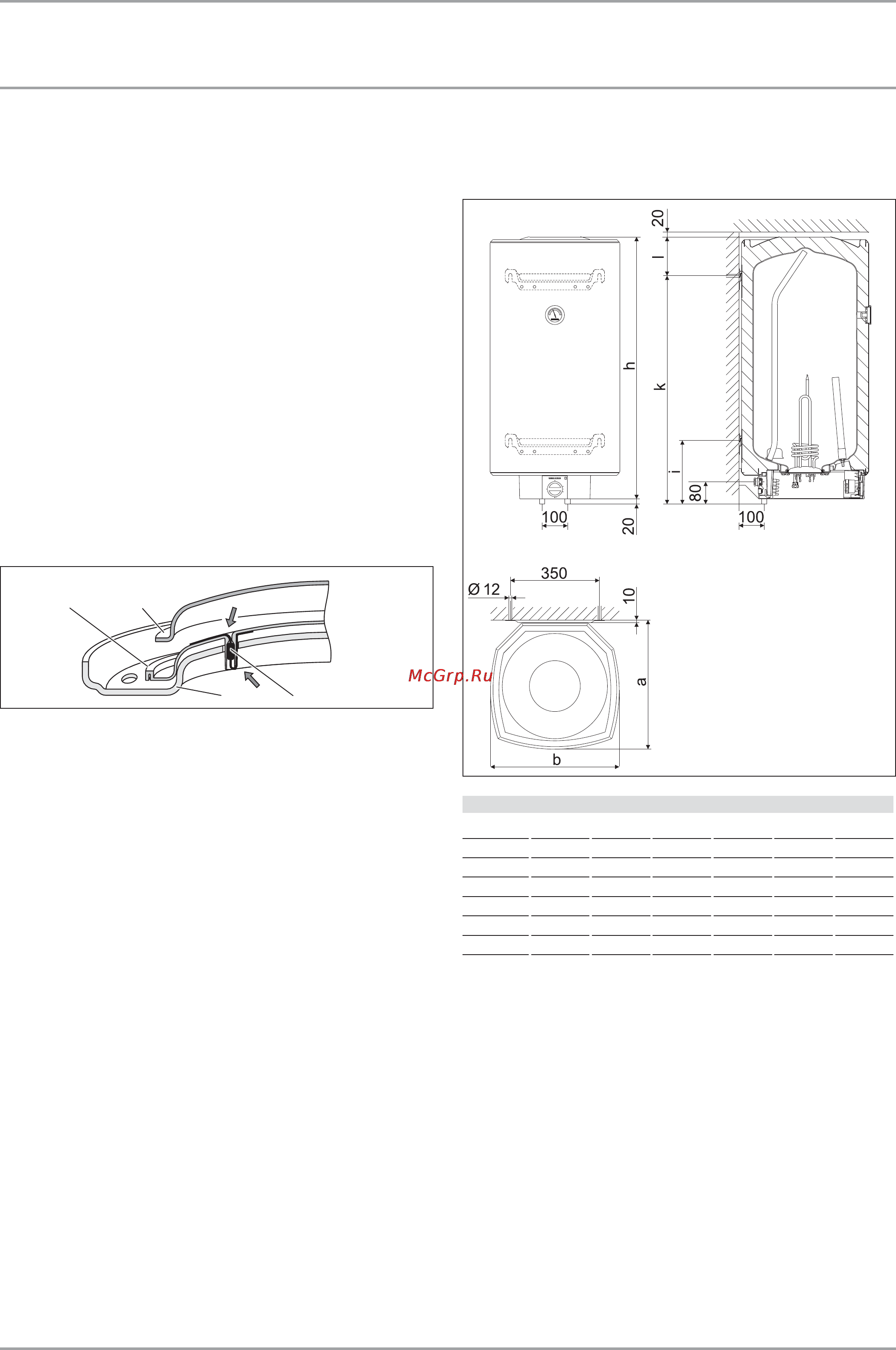Stiebel Eltron SH 80 A 073121 [52/72] Technische gegevens