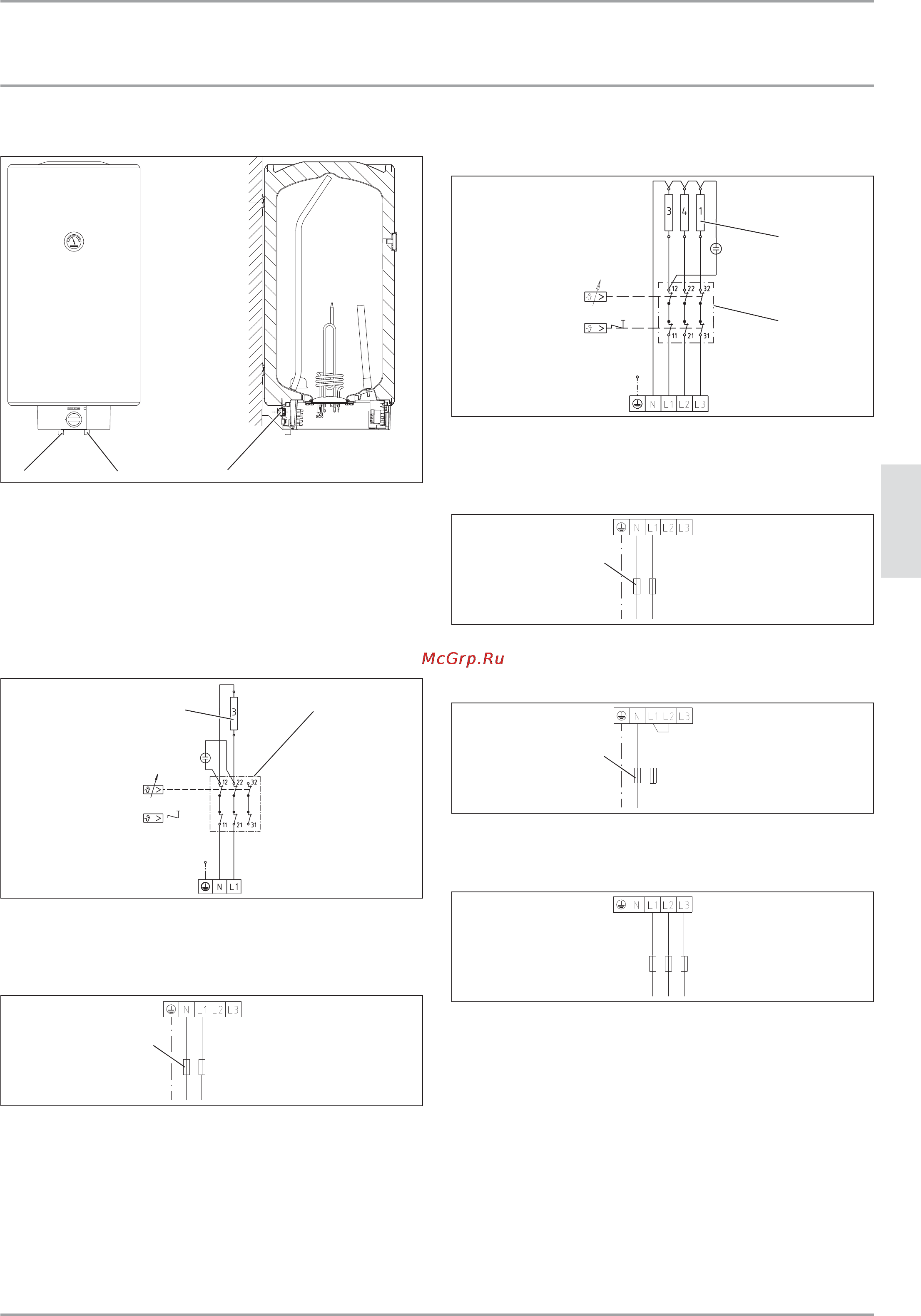 Stiebel Eltron SH 80 A 073121 [53/72] Installatie technische gegevens