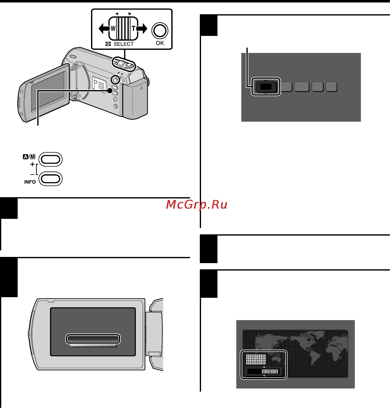 JVC GZ-MS110BEU Black [10/96] Instelling van de klok