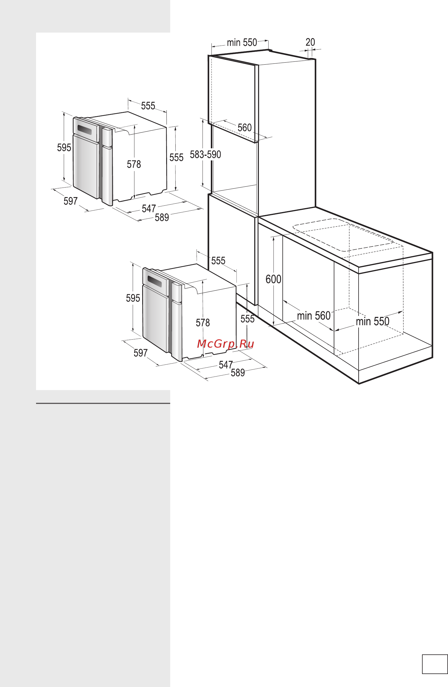 Gorenje BO87KR [47/52] Подключение к электросети
