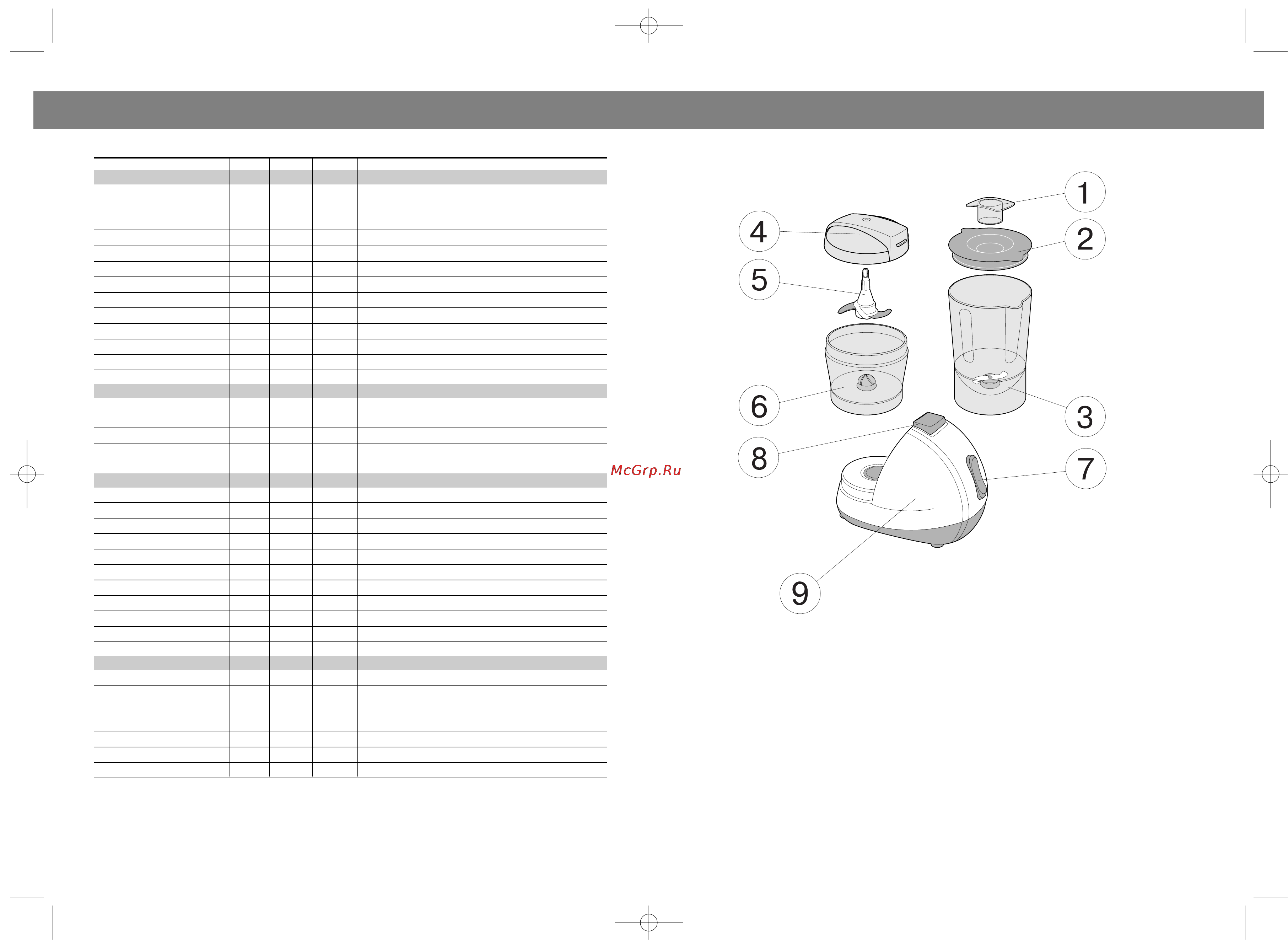 Vitek VT-1453 [6/6] Корпус электродвигателя