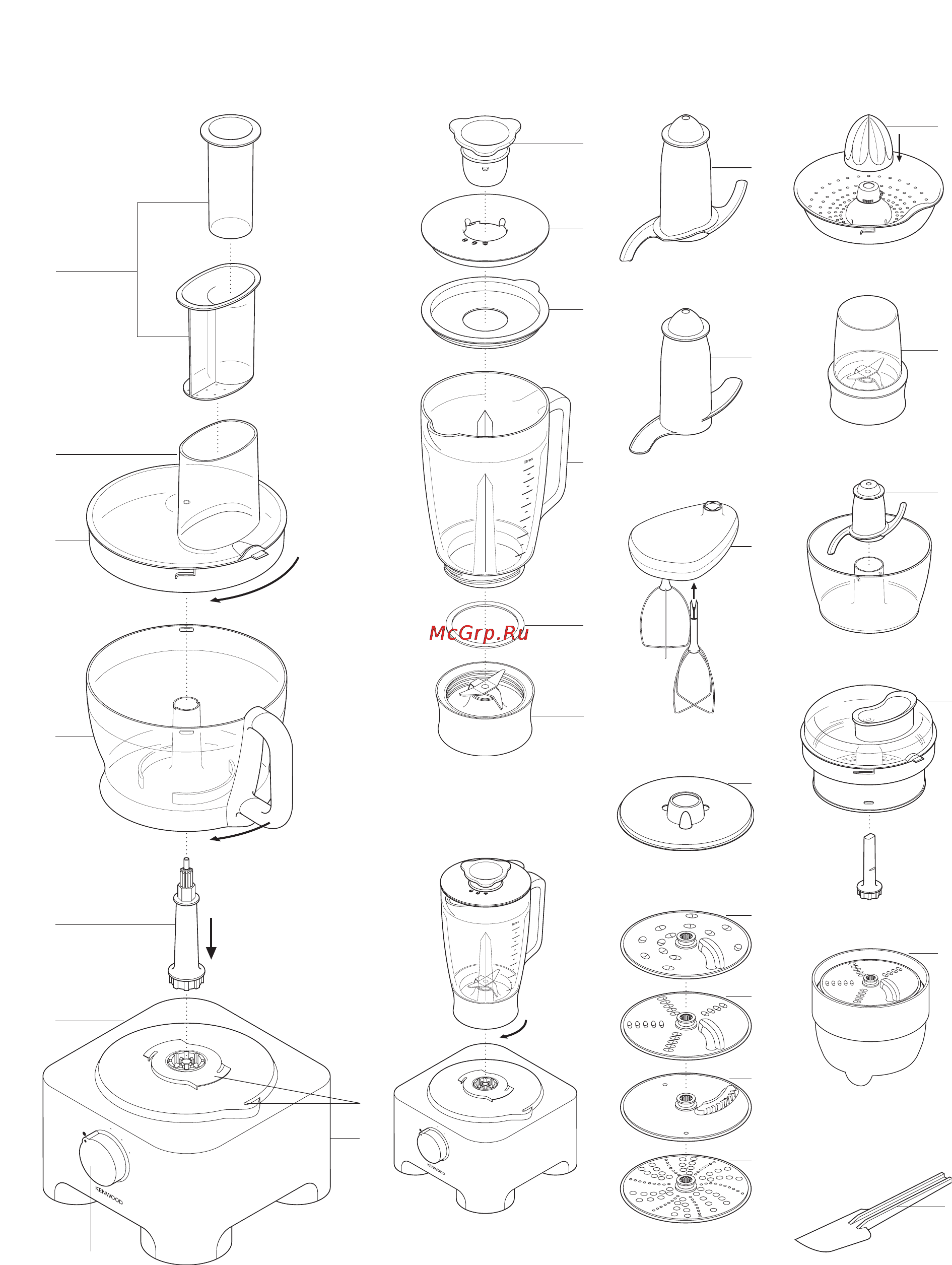 Kenwood FP 925 Инструкция по эксплуатации онлайн [2/11] 21563