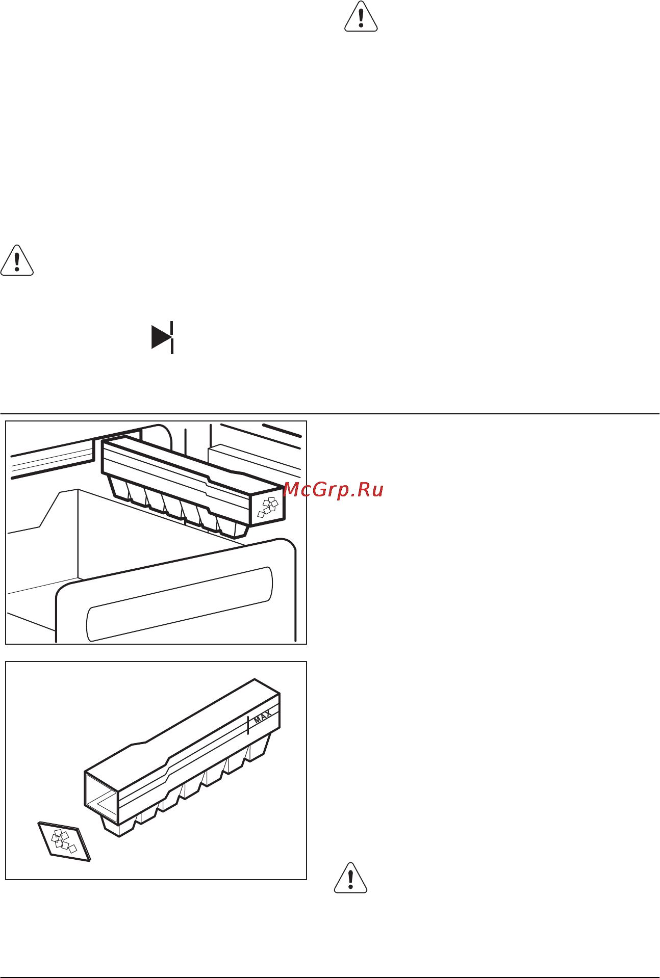 AEG S94400CTM0 [31/68] Замораживание кубиков льда