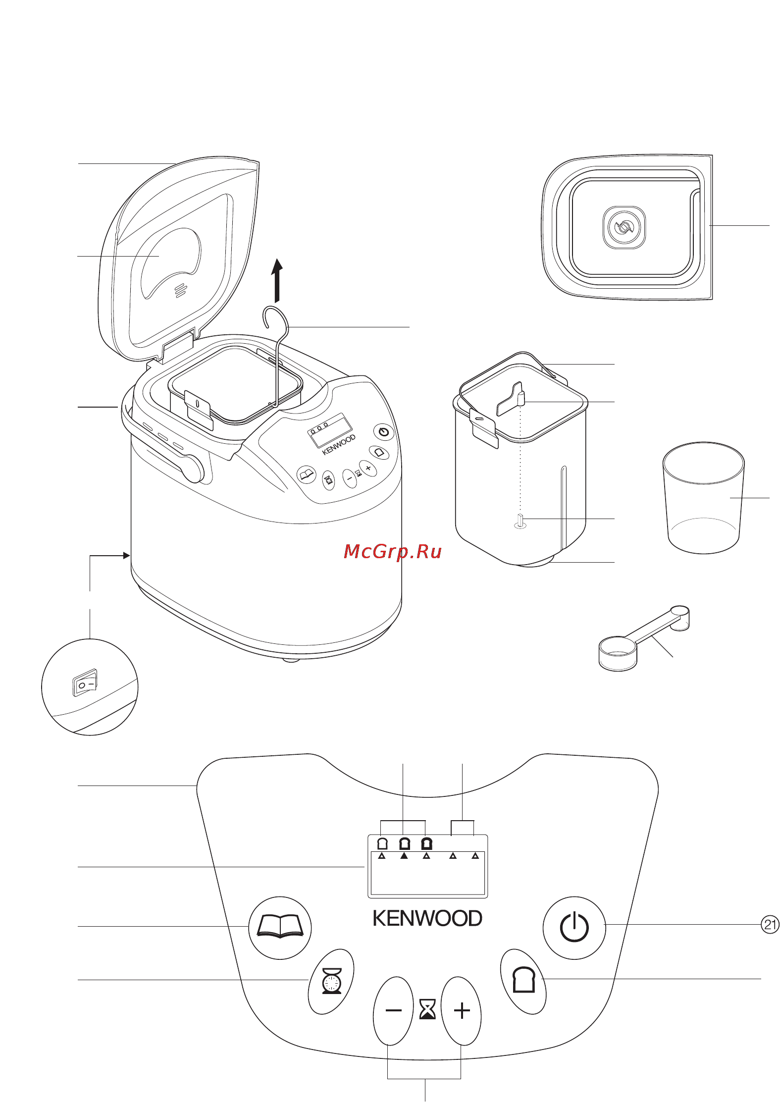 Kenwood ВМ210 Инструкция по эксплуатации онлайн [2/36] 21640