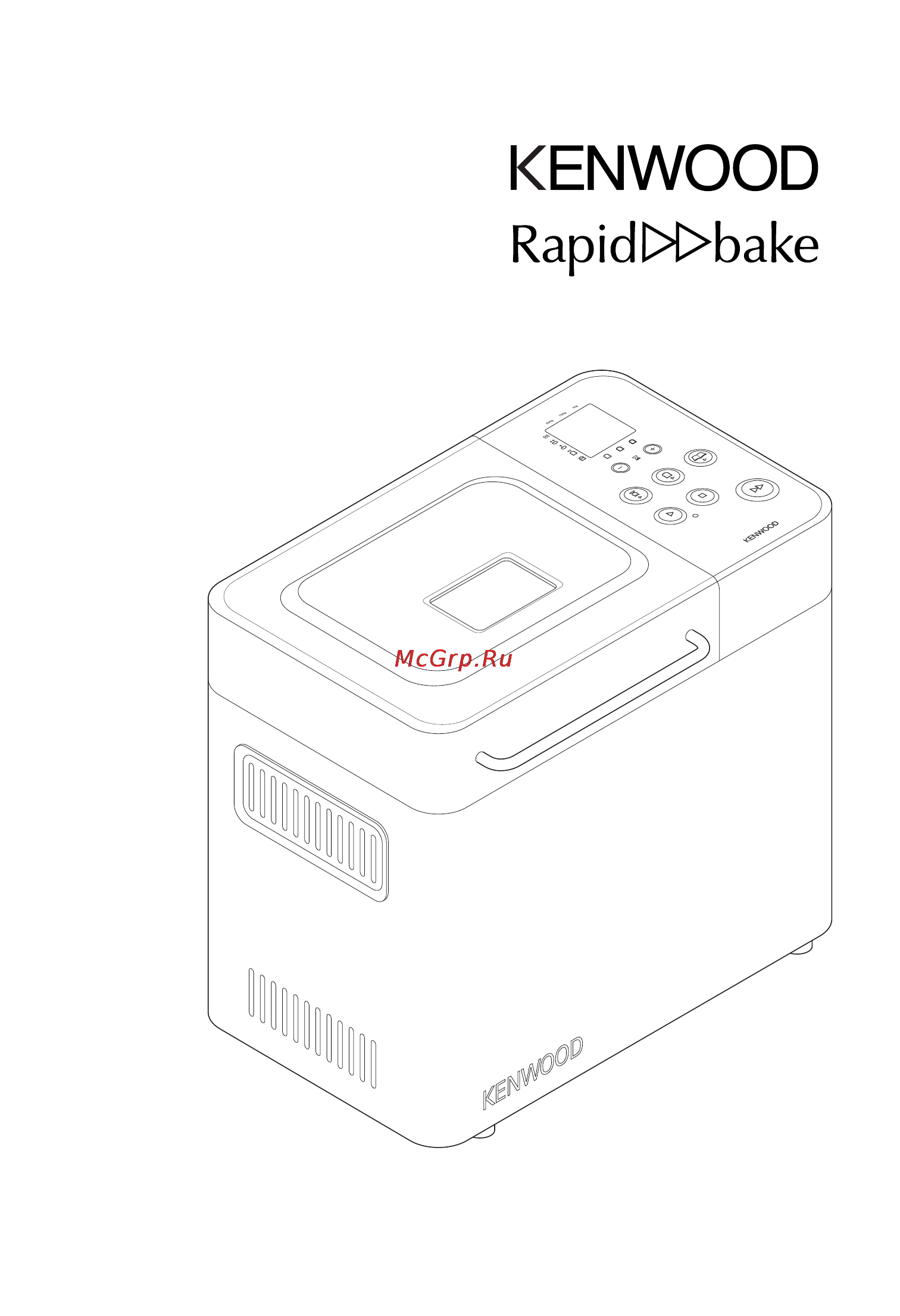 Kenwood BM350 Инструкция по эксплуатации онлайн