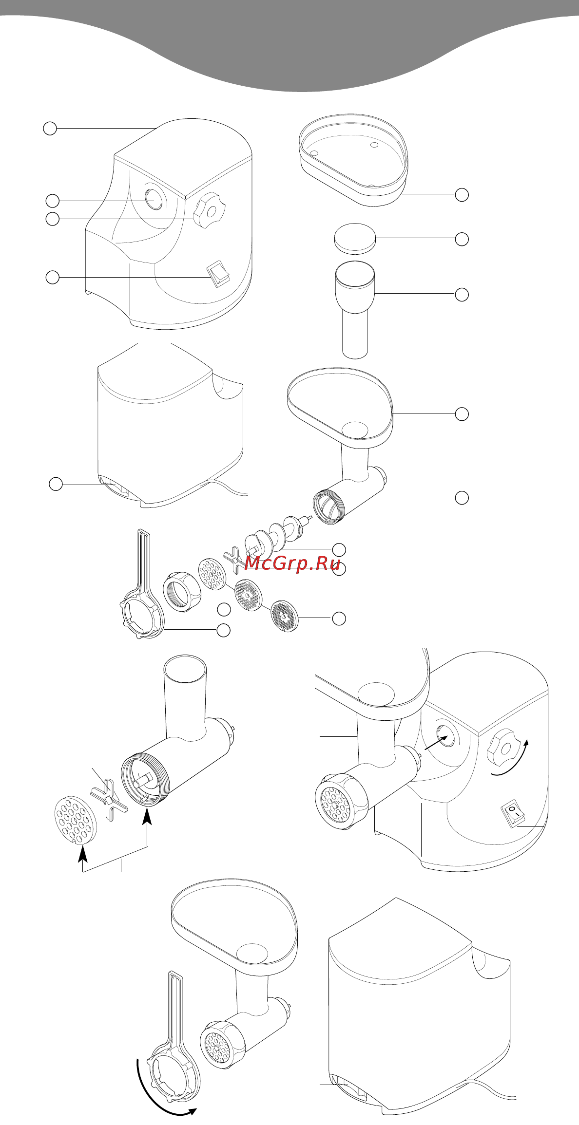 Kenwood MG515 Инструкция по эксплуатации онлайн [2/9] 21667