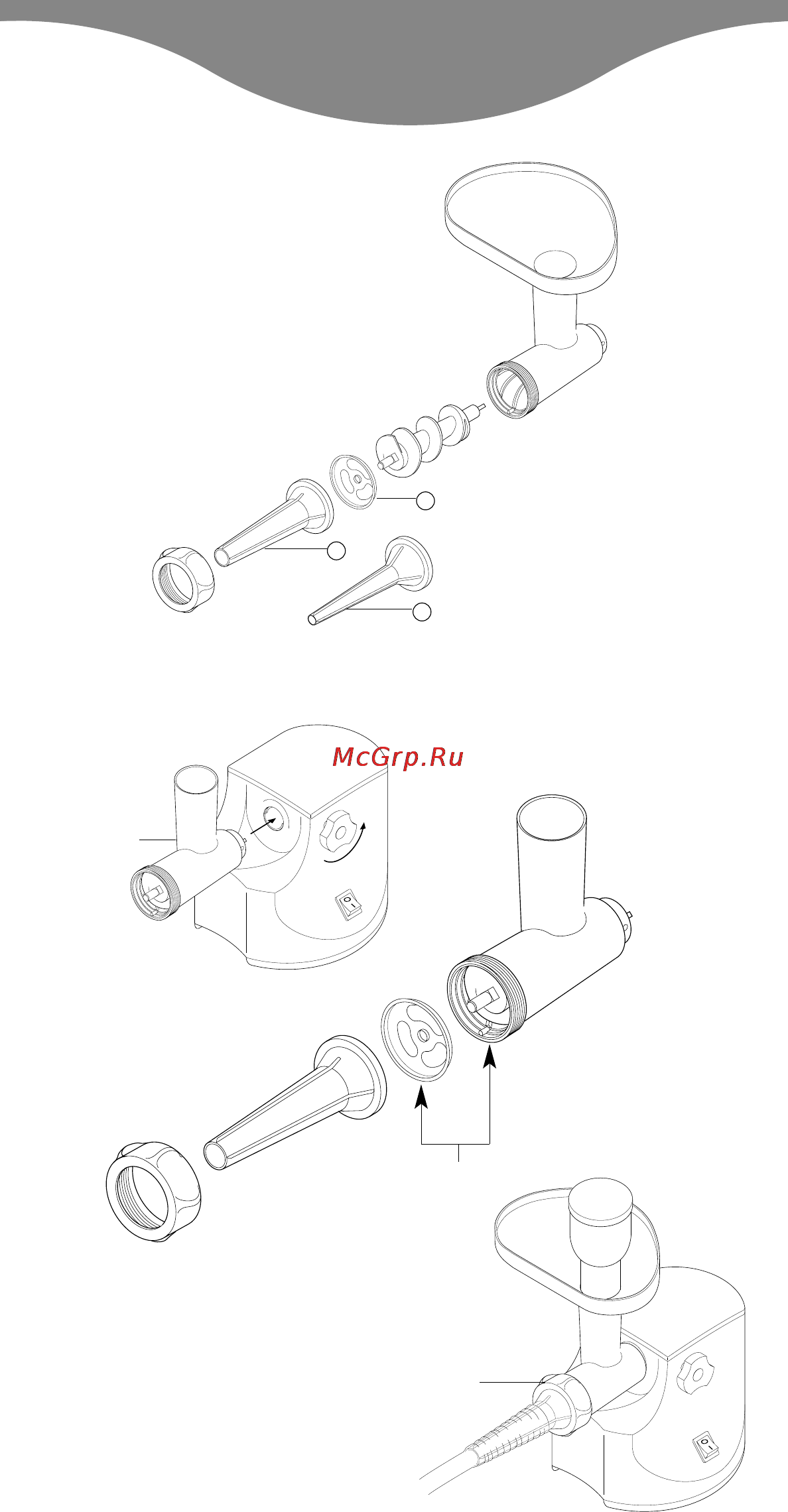 Kenwood MG515 Инструкция по эксплуатации онлайн [3/9] 21667