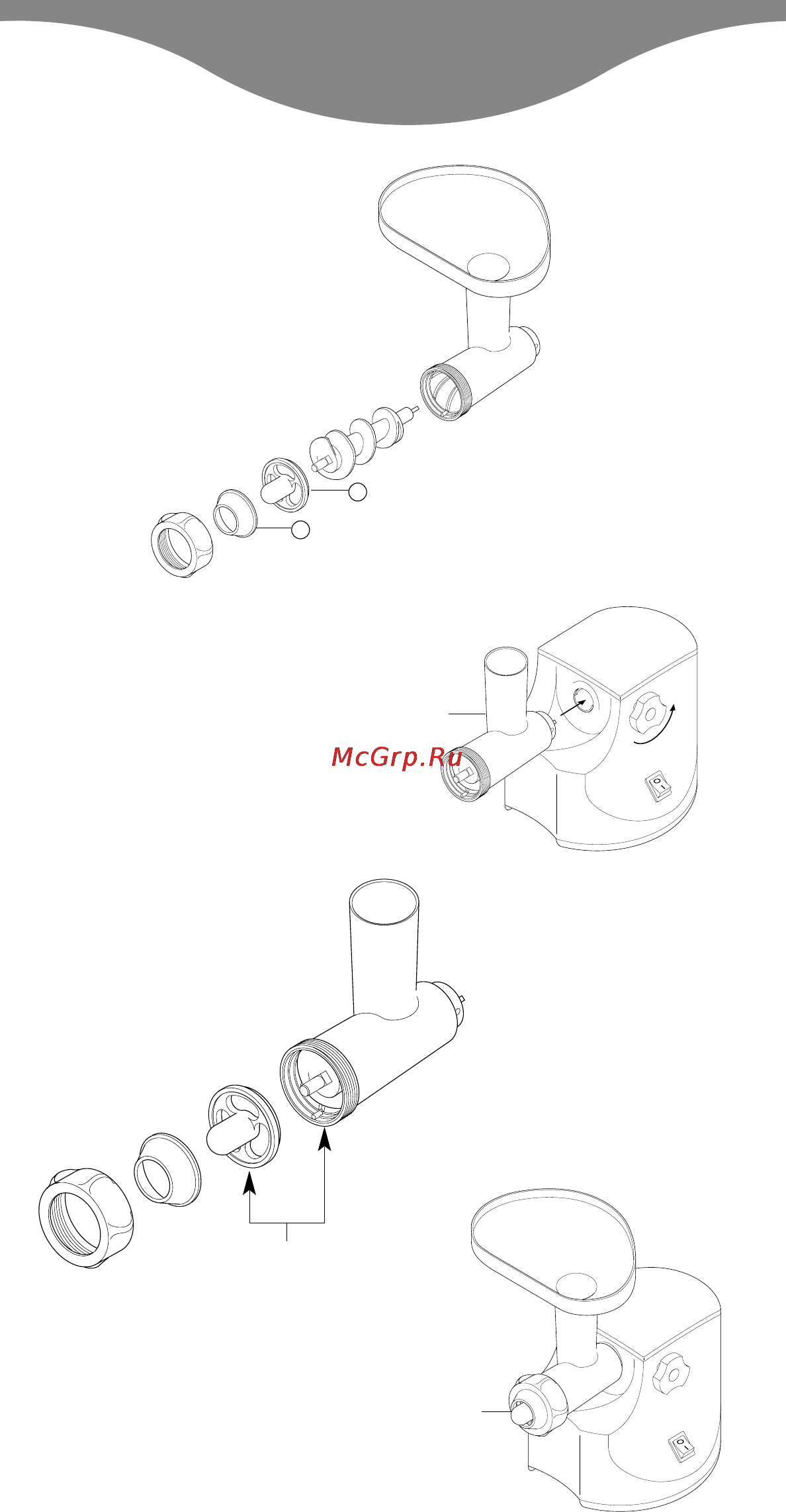 Kenwood MG515 Инструкция по эксплуатации онлайн [4/9] 21667