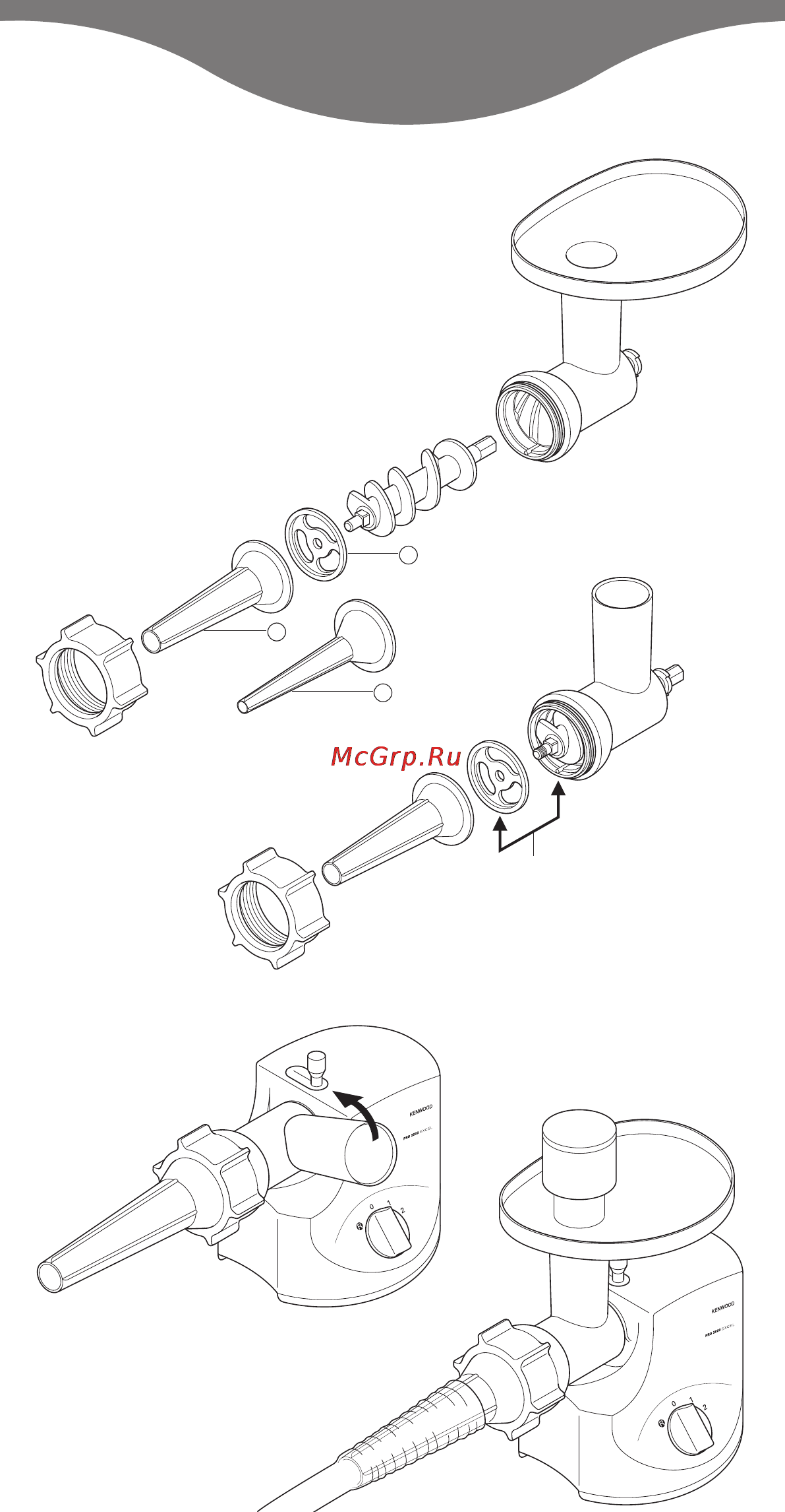 Kenwood MG720 Инструкция по эксплуатации онлайн [3/15] 21687