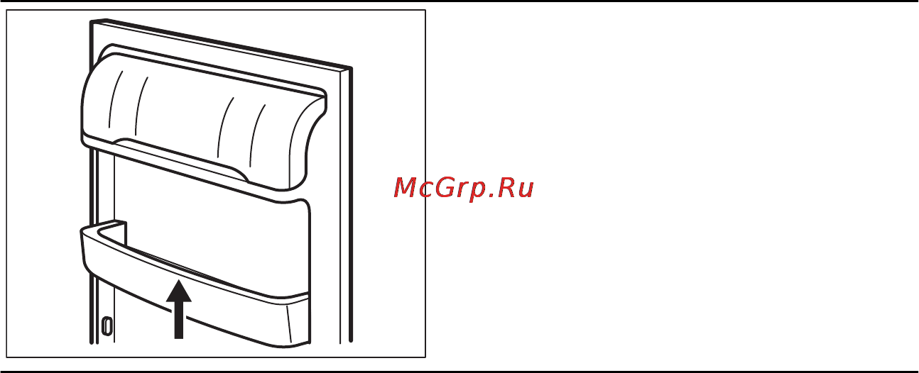 AEG S72300DSW0 [29/64] Размещение полок дверцы
