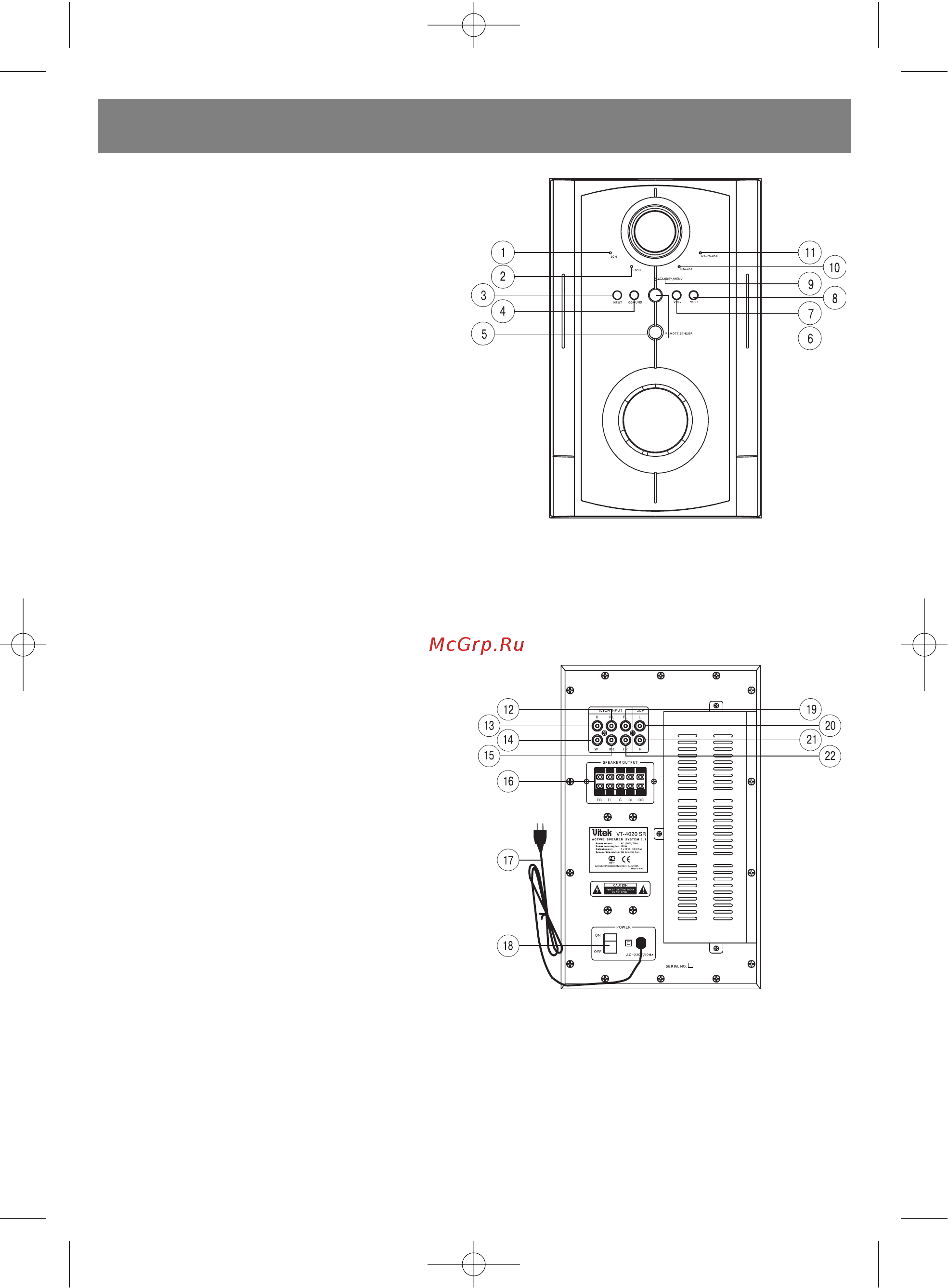 Vitek VT-4020 SR [3/20] English
