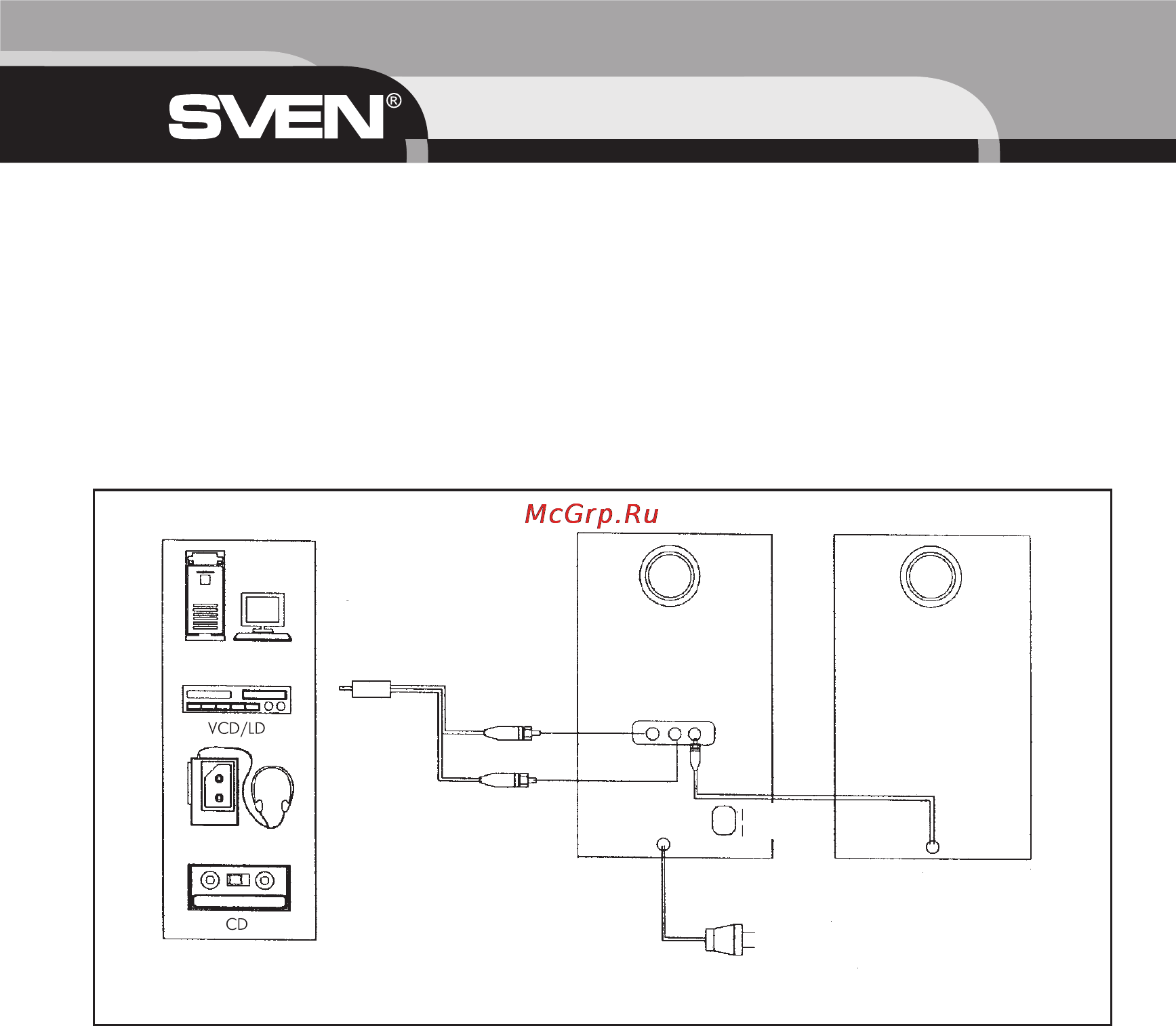 Sven SPS-608 [10/12] Installation and operation guide