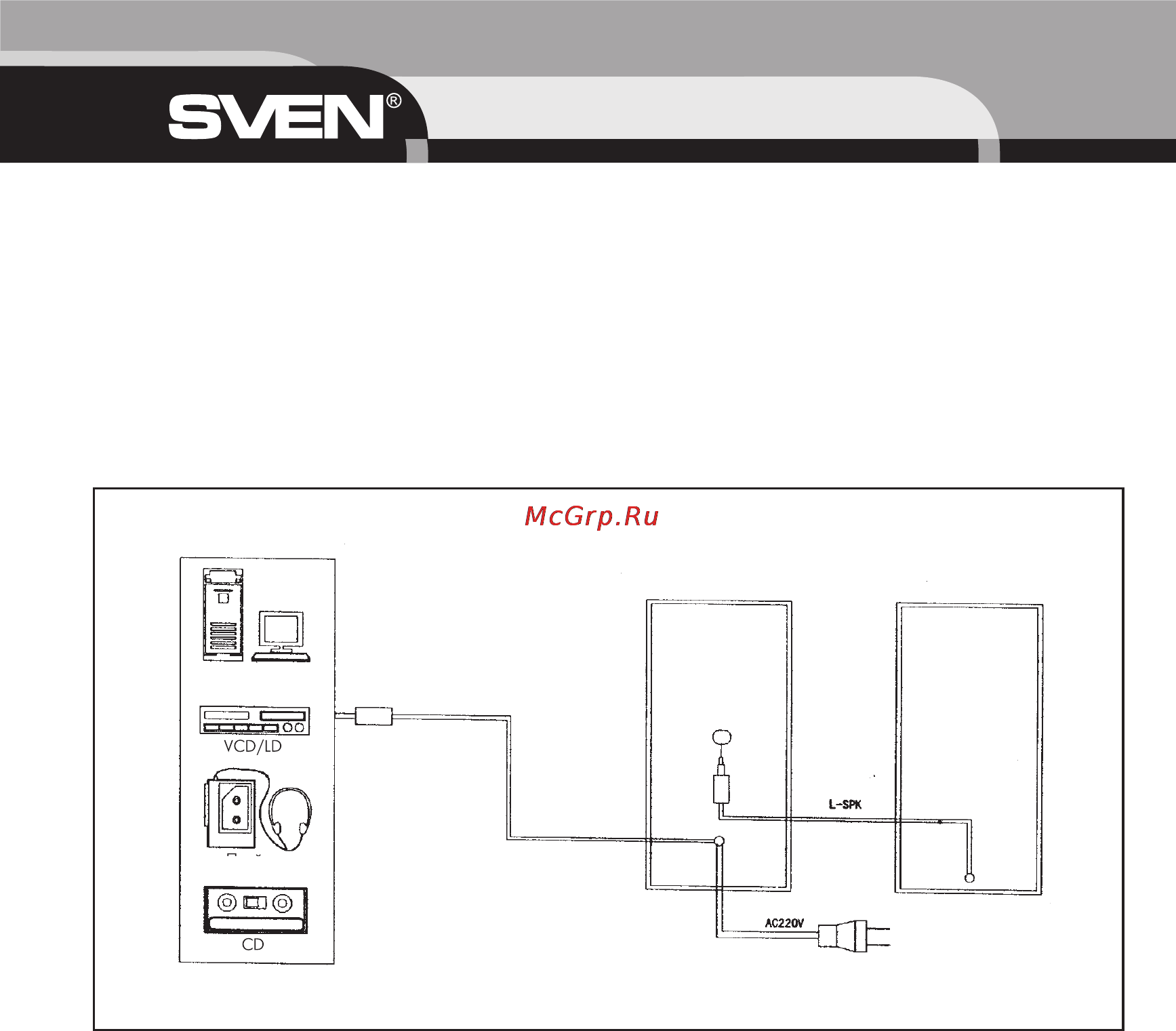 Sven SPS-606 [10/12] Installation and operation guide