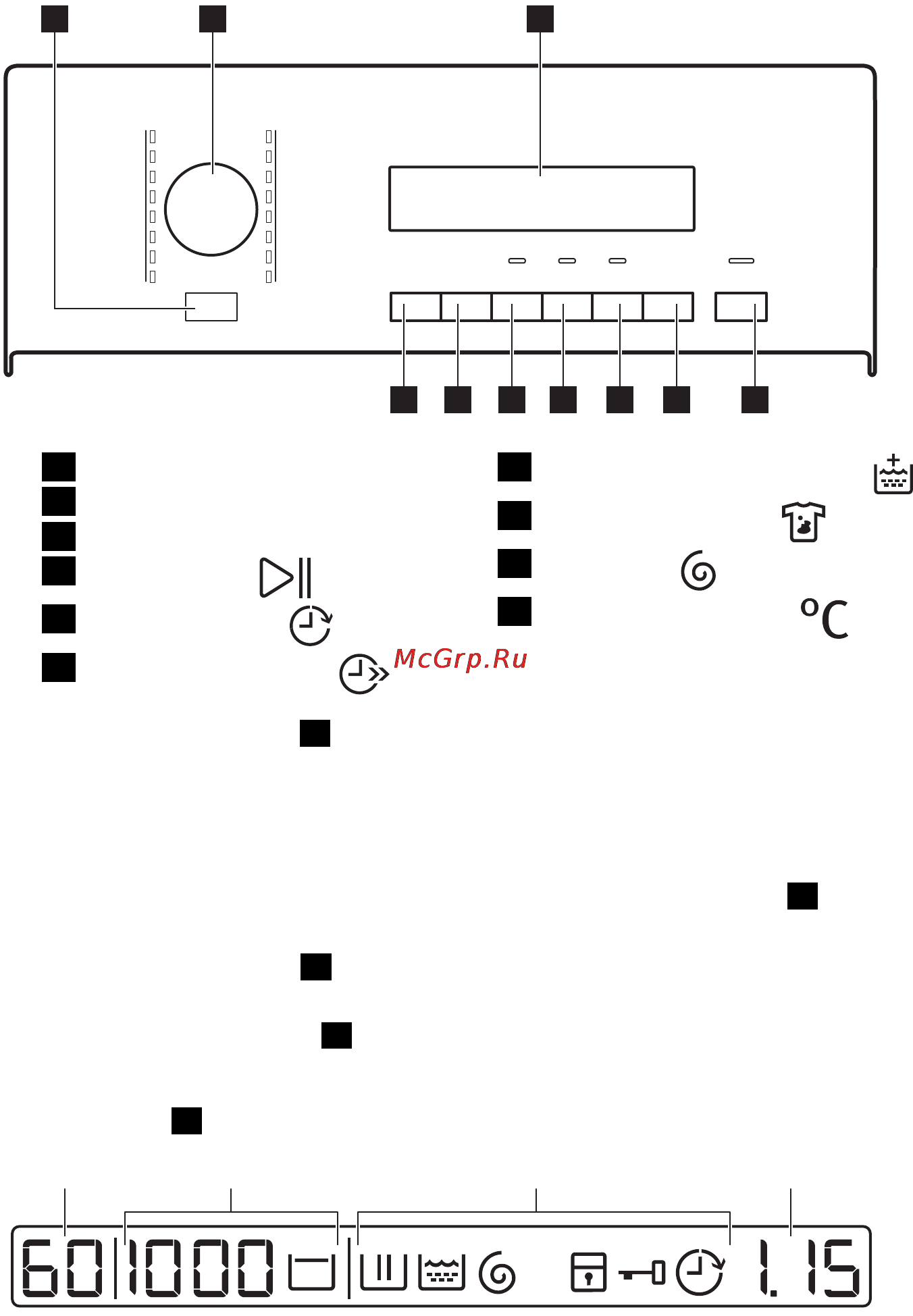 AEG L76264ETL [7/60] Дисплей